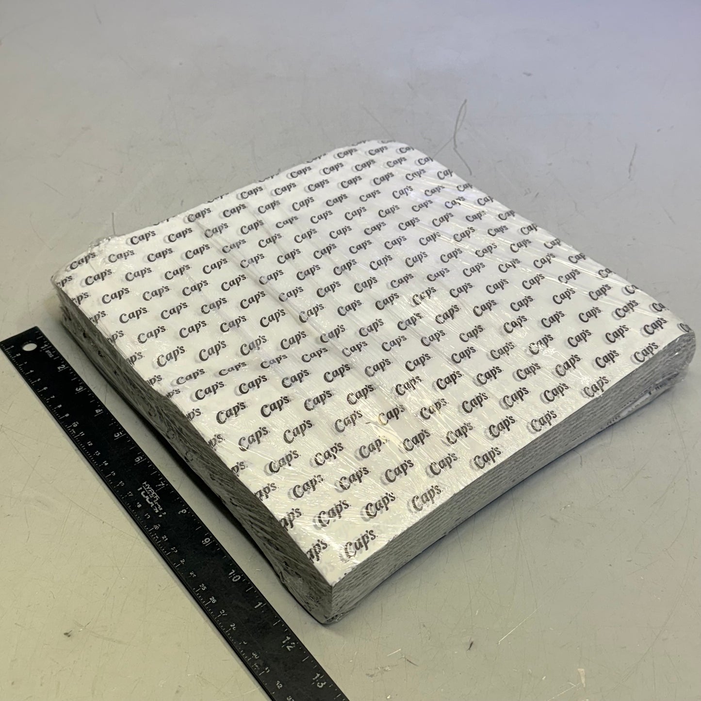 ZA@ CAPRIOTTI'S (3000 PACK) RESTAURANT Sandwich Wraps 12" x 12" WHITE/BLACK D