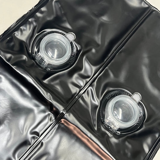 GLI Heavy Duty Double Water Tube Pool Cover 8' Black 50-0008WTD-HD-BLK