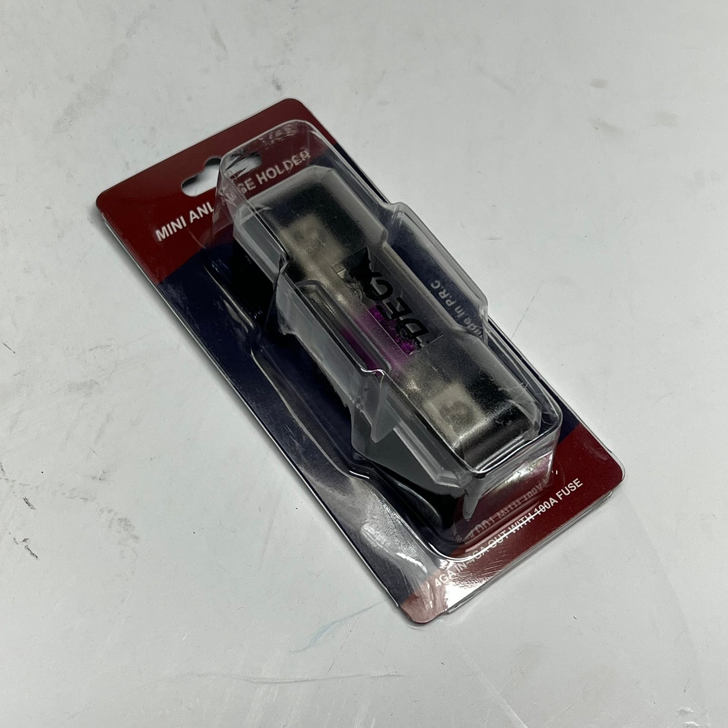 DECA (2 PACK) Mini Anl Fuse Holder In-fuse 4GA In & Out AFS-48
