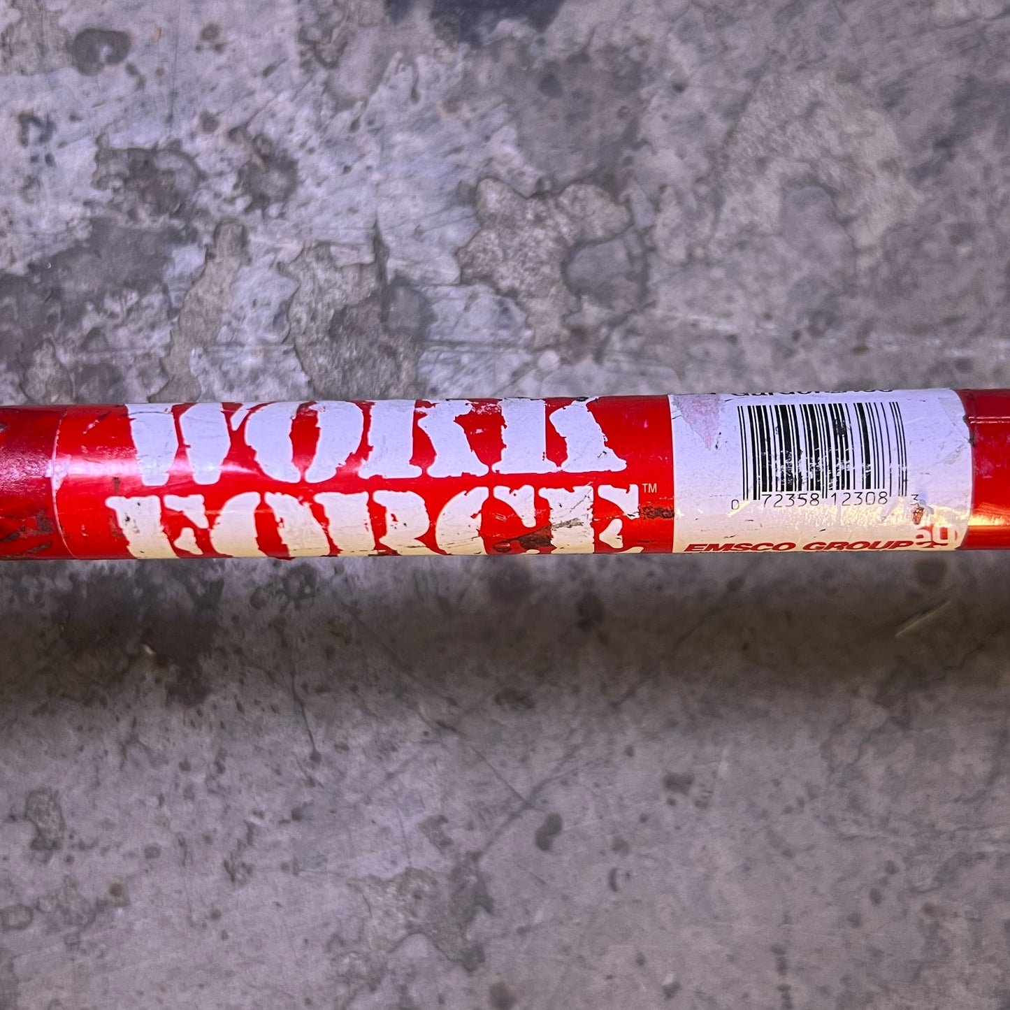 WORK FORCE Garden Hoe 48" Red 1230-48