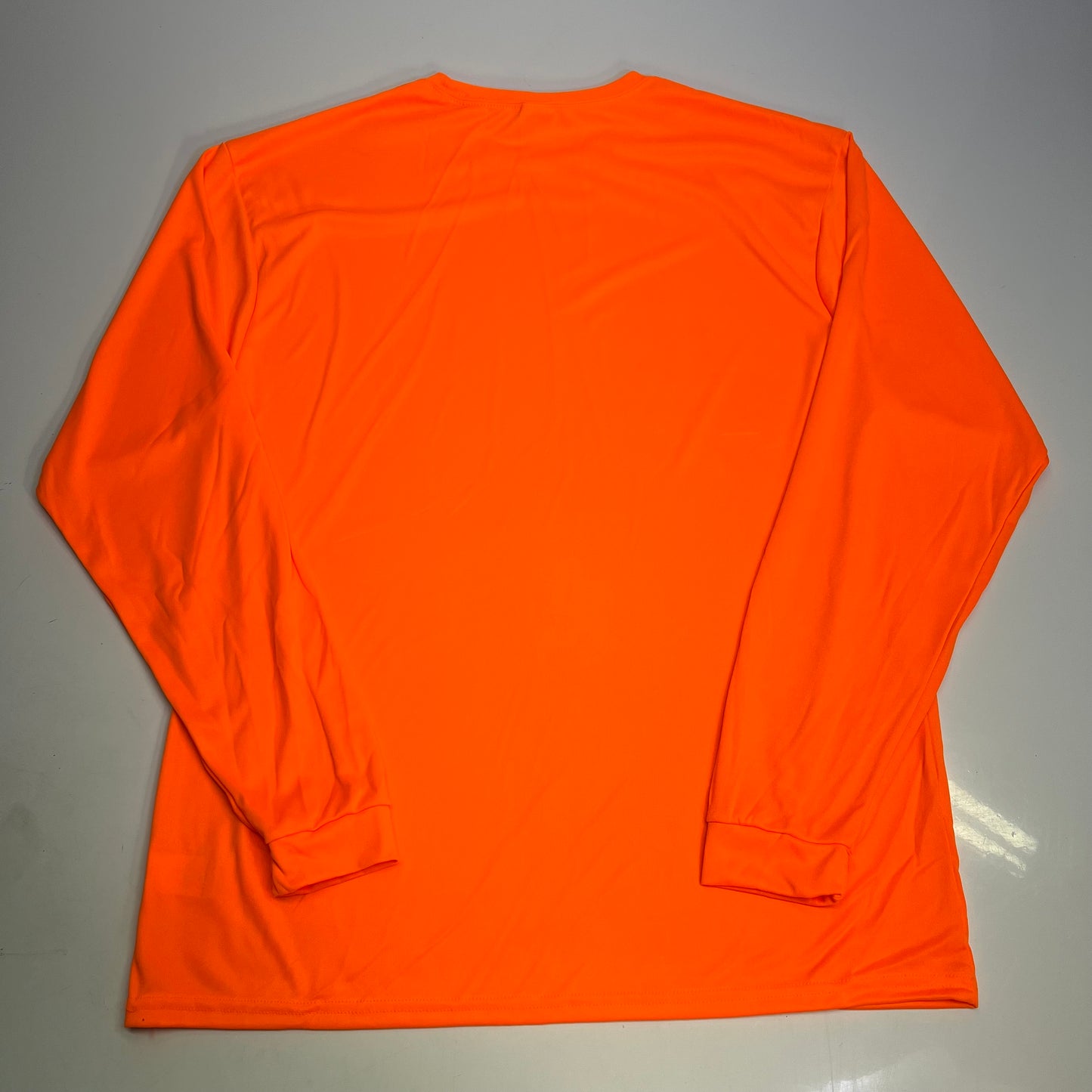 C2 SPORT (5 PACK) Long Sleeve Work Shirts Men's Sz L Safety Orange 510400