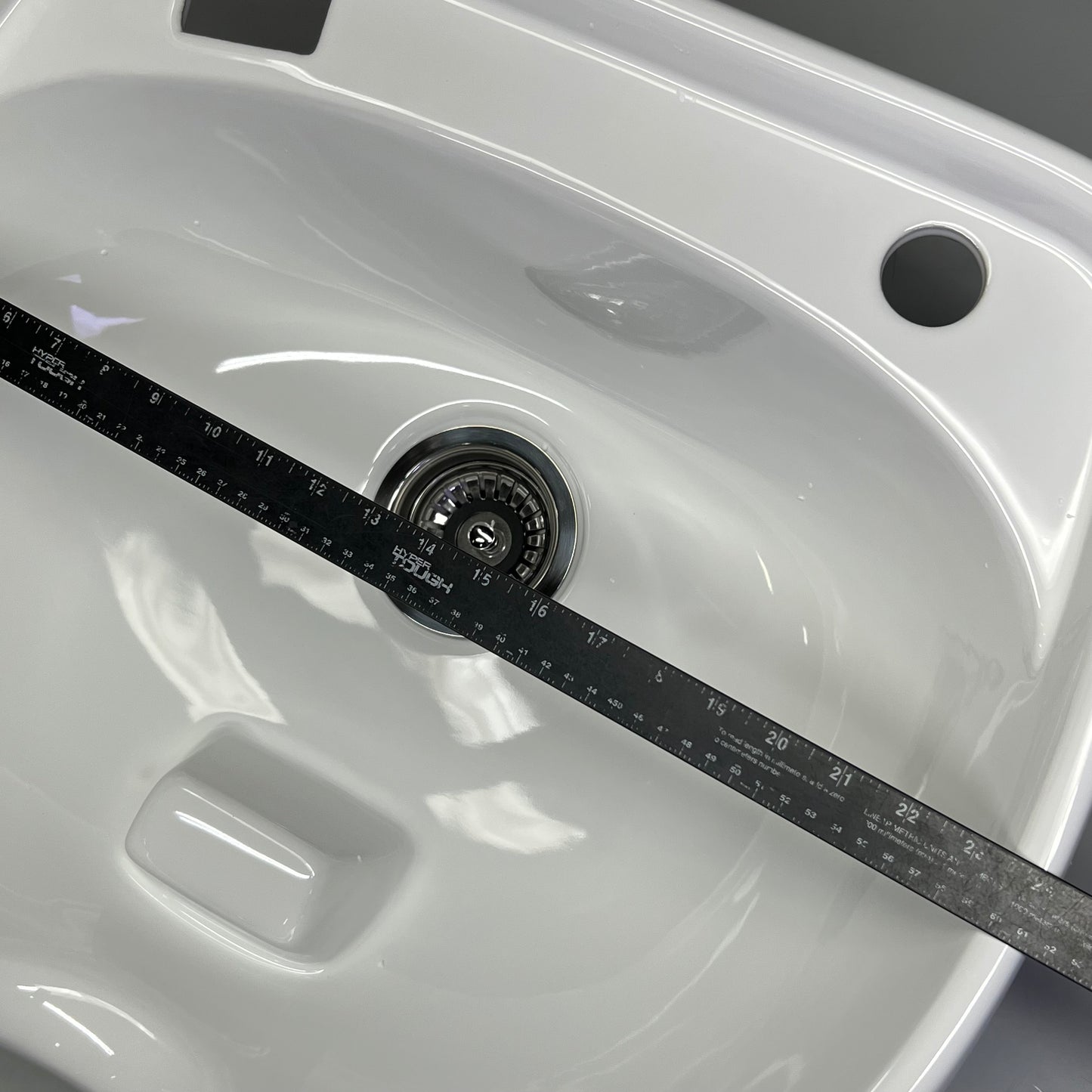 BUY-RITE Head Spa Waterfall Attachment For Shampoo Bowls 24"L x 20"W x 9"H White TS-019