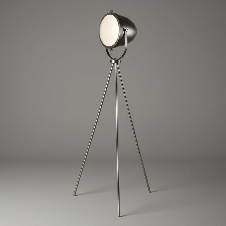 KENROY HOME Oculus Single Light Novelty Floor Lamp 61" Antique Brass 33100AM