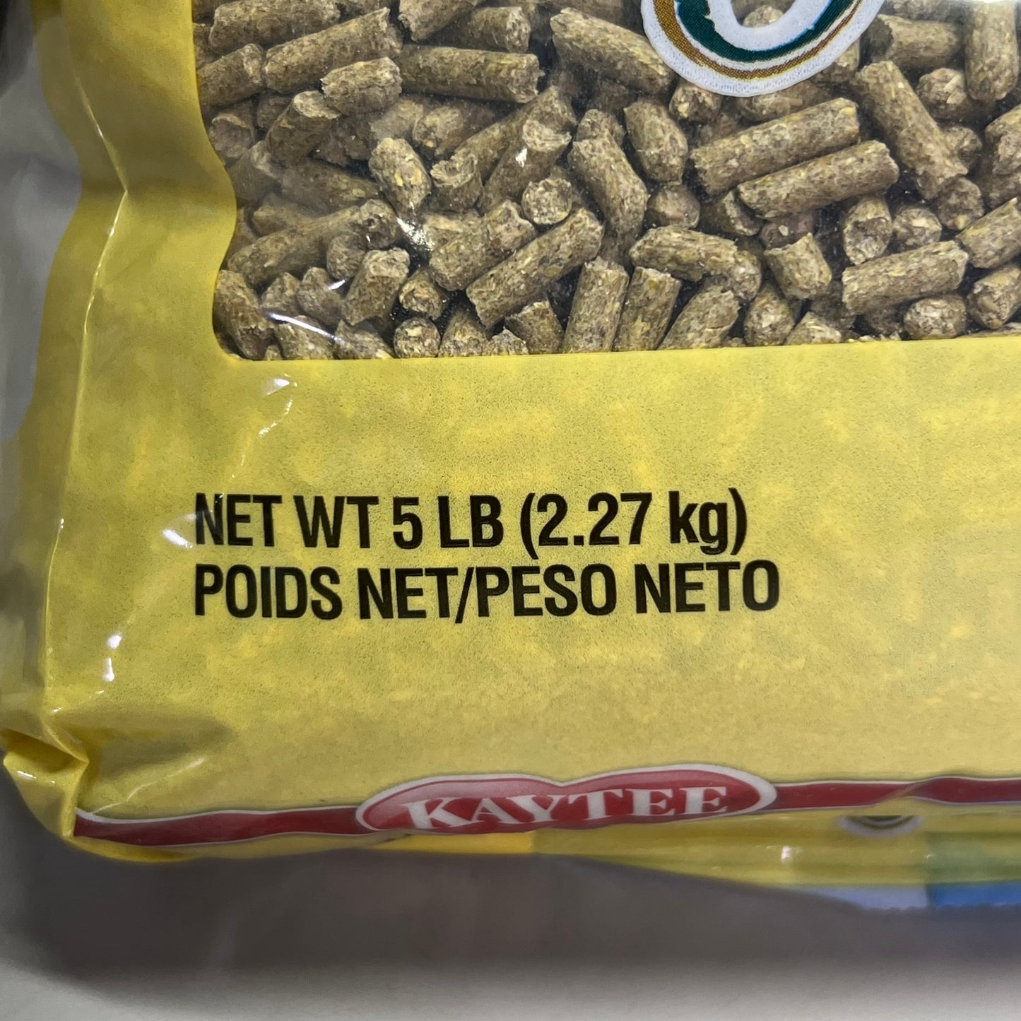 KAYTEE (2 PACK) Supreme Guinea Pig Food 5Lbs BB 01/01/2026