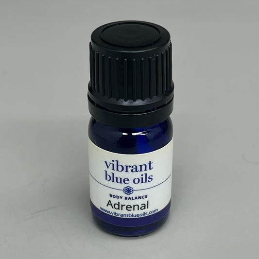 VIBRANT BLUE OILS Therapeutic Body Balance Adrenal Organic Essential Oil 5 mL