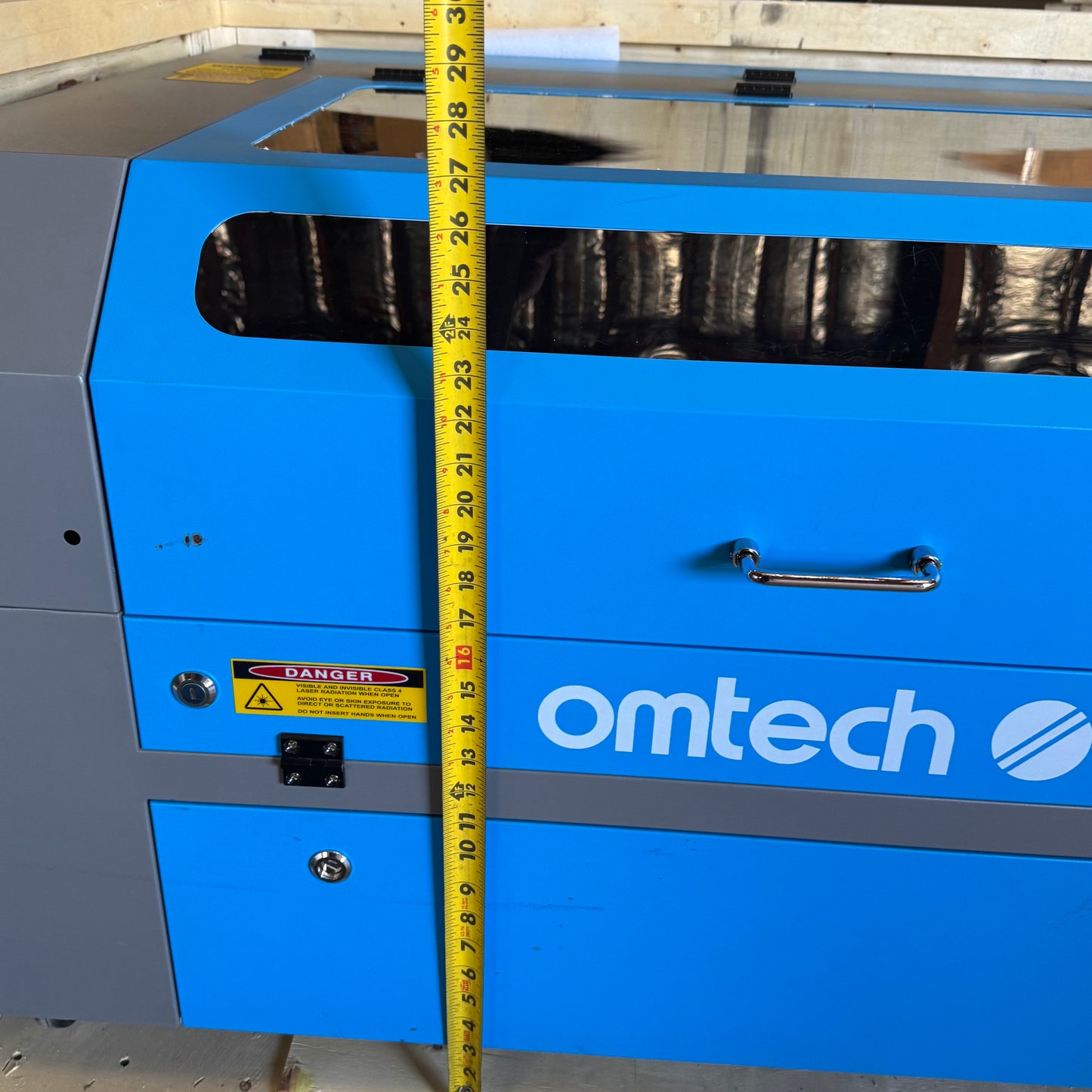 OMTECH Laser Cutter Machine 48"W x 31"L x 27"H Grey US5-0705-U2