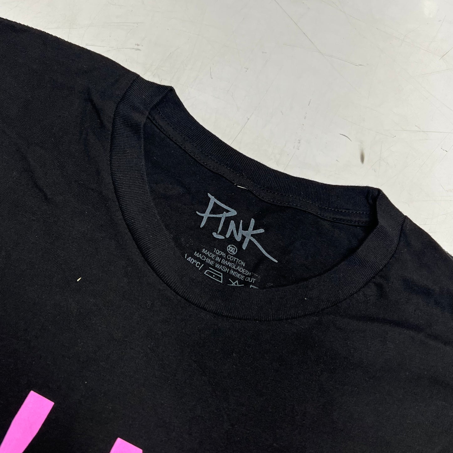 PINK Summer Carnival Tour 2023 Graphic Tee Shirt Women's Sz XXL Black/Pink