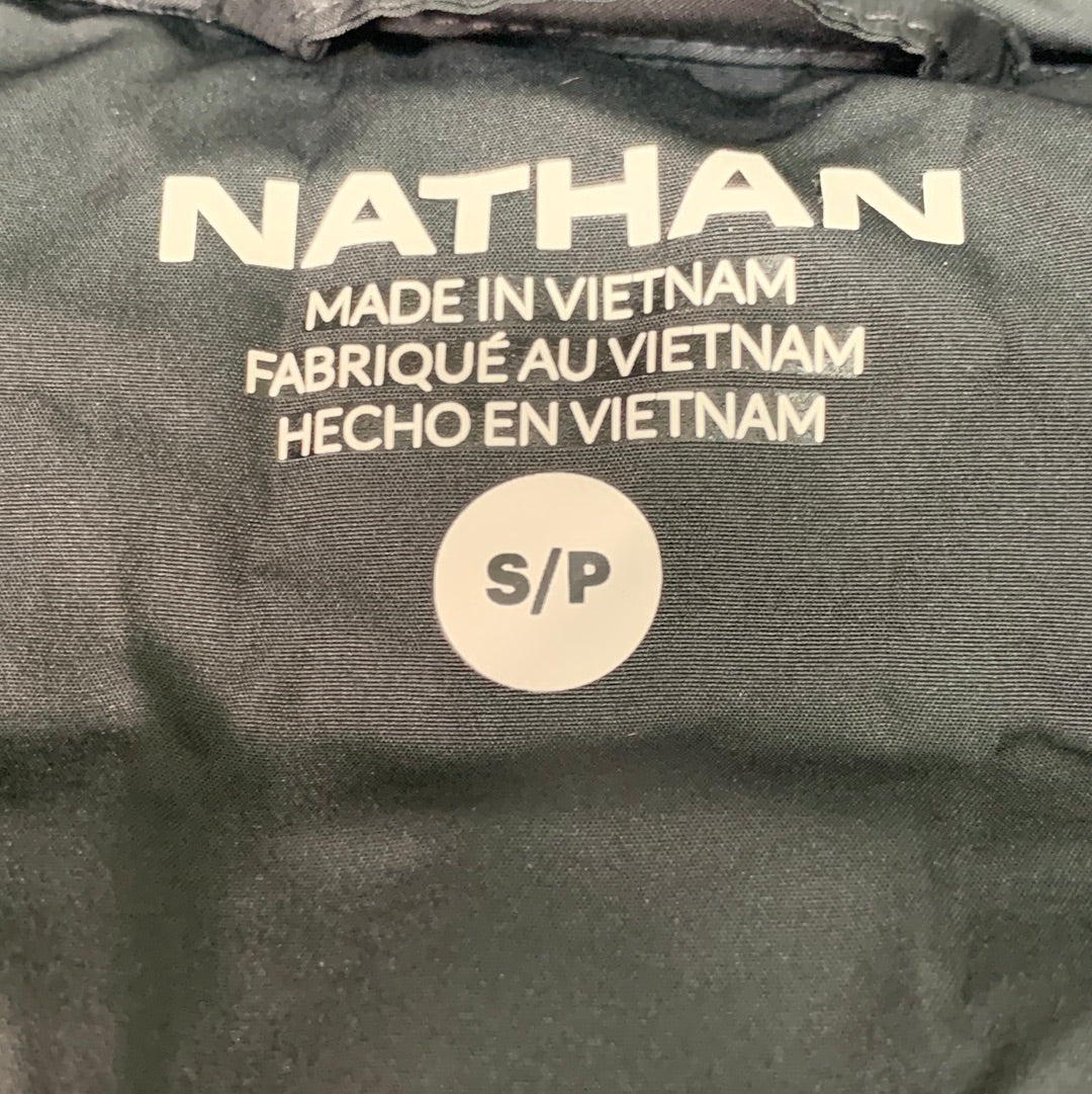 NATHAN Puffer Jacket Pertex Running Women's S Black NS50580-00001-S (New)