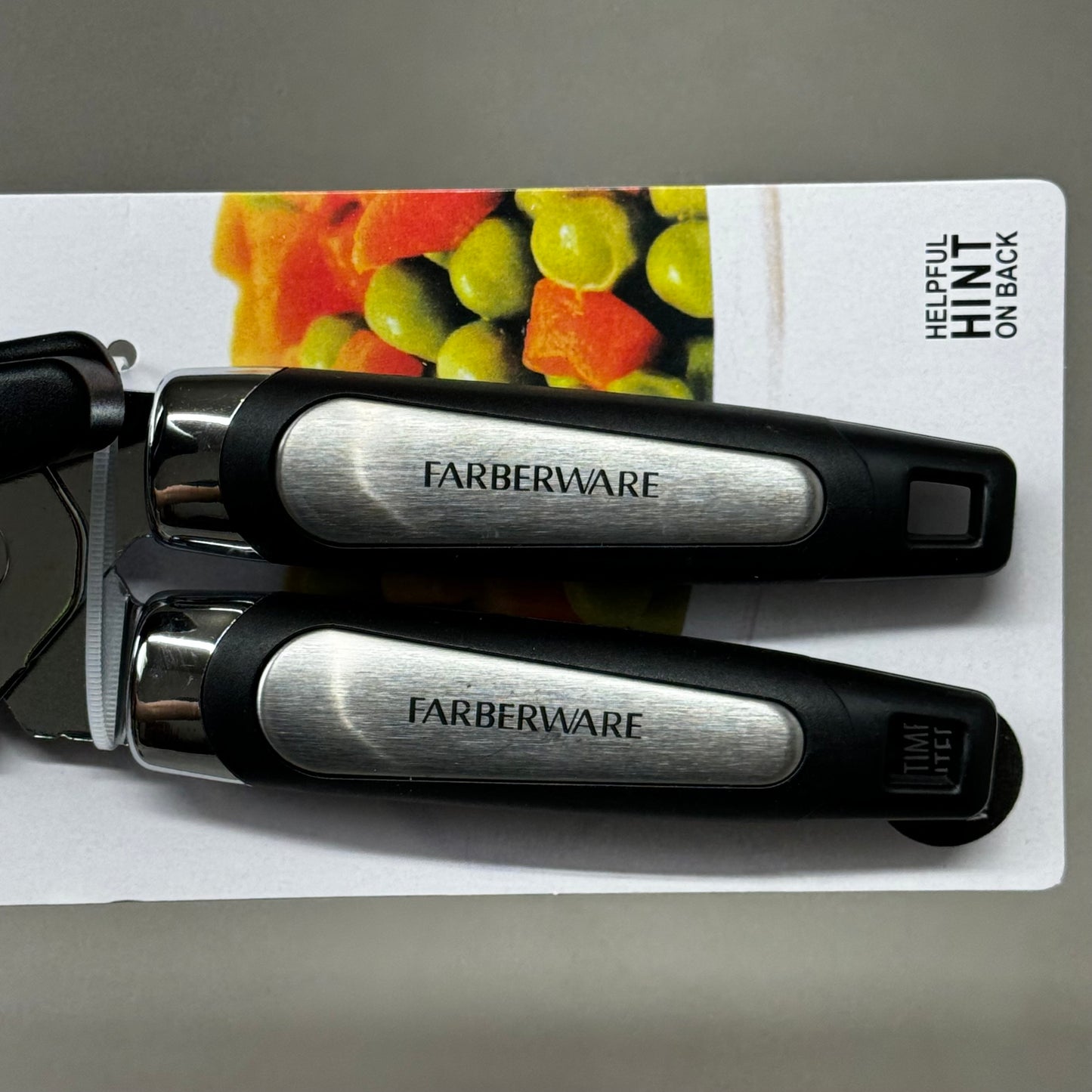 FARBERWARE (2 PACK!) Professional Can Opener w/Built in Bottle Opener 83036-93