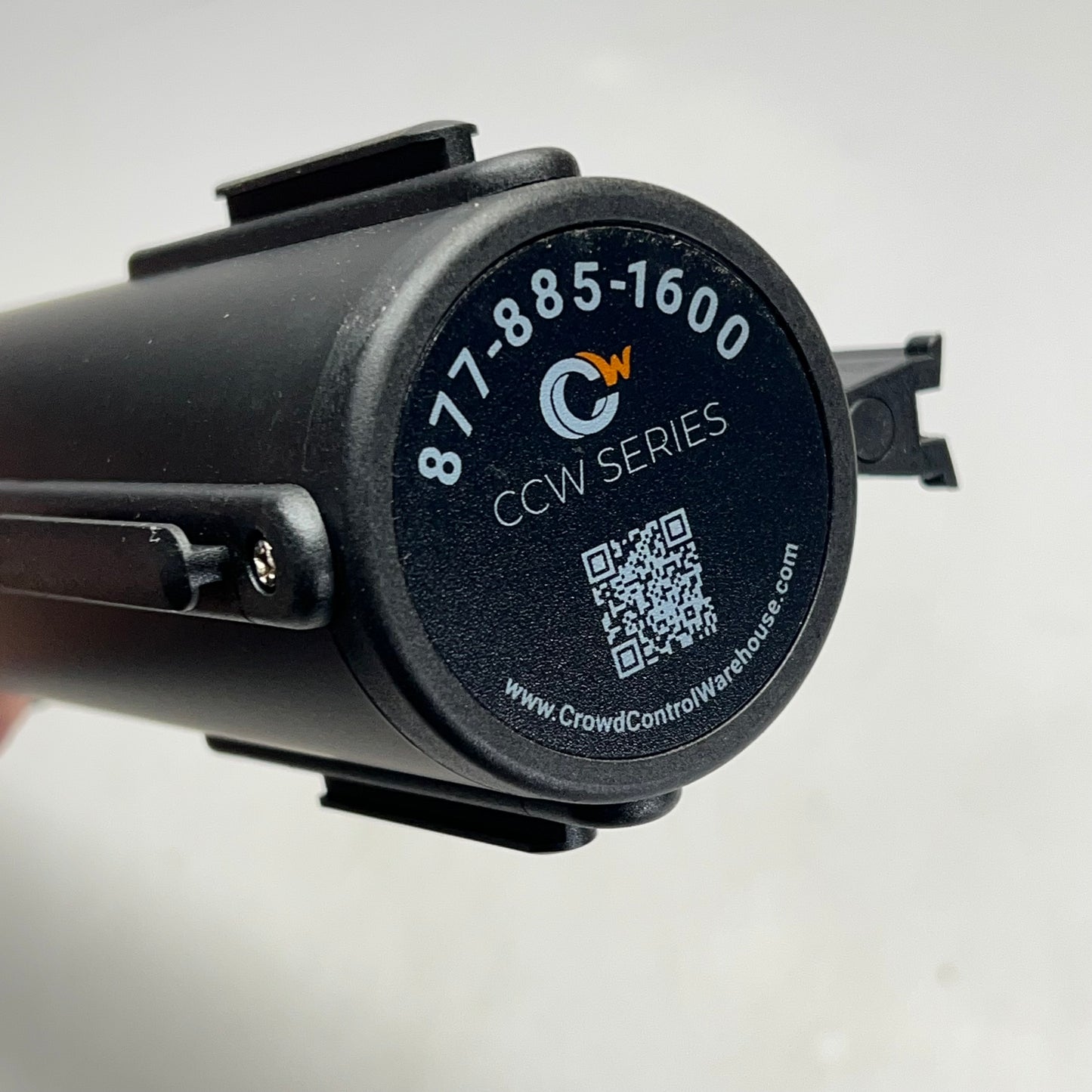 MONTOUR LINE (2 PACK) Retractable Belt Barrier Crowd Control 11' ES400-BK-BK-130