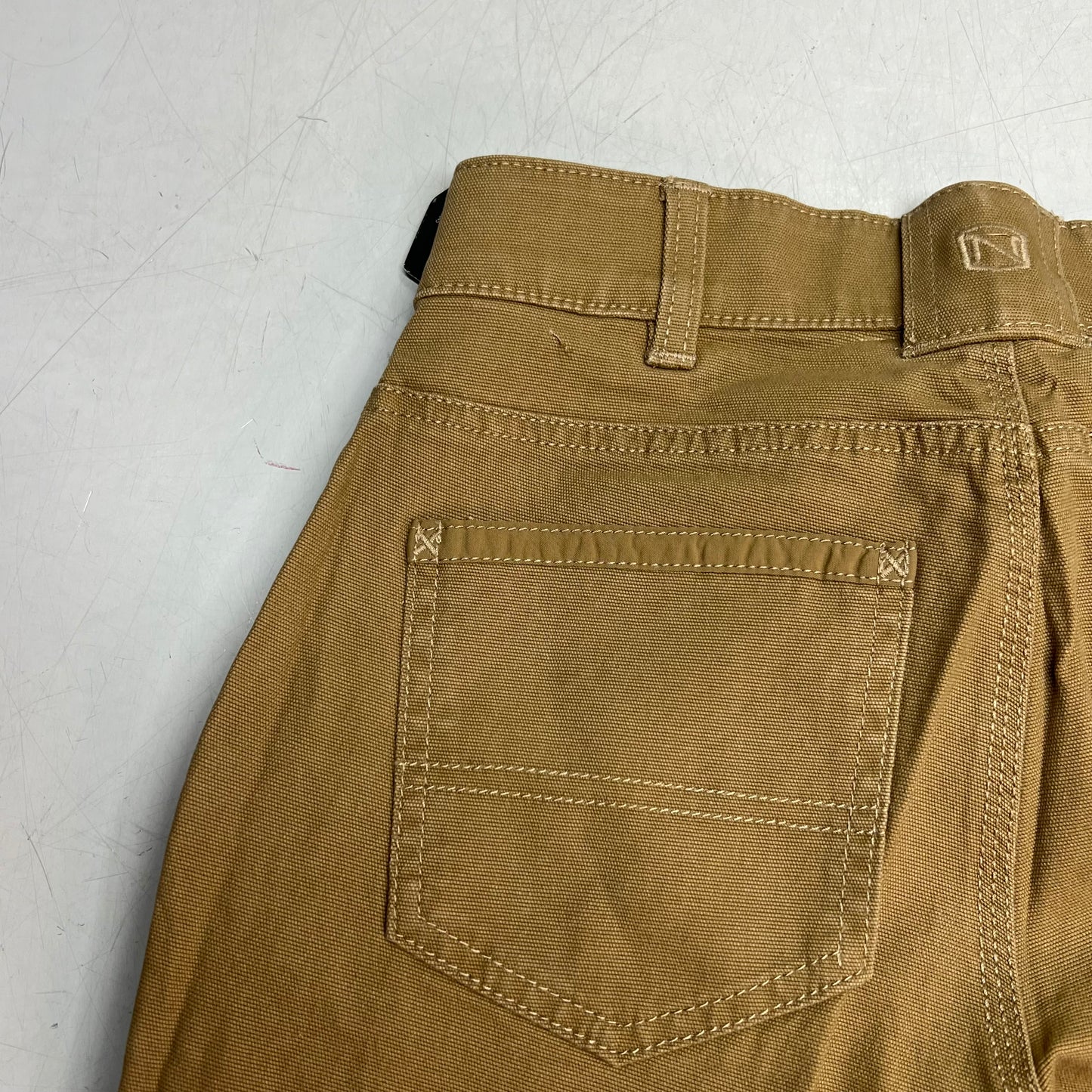 NOBLE OUTFITTERS Tug Free Utility Stretch Canvas Work Pant Women's Sz 12 Coyote