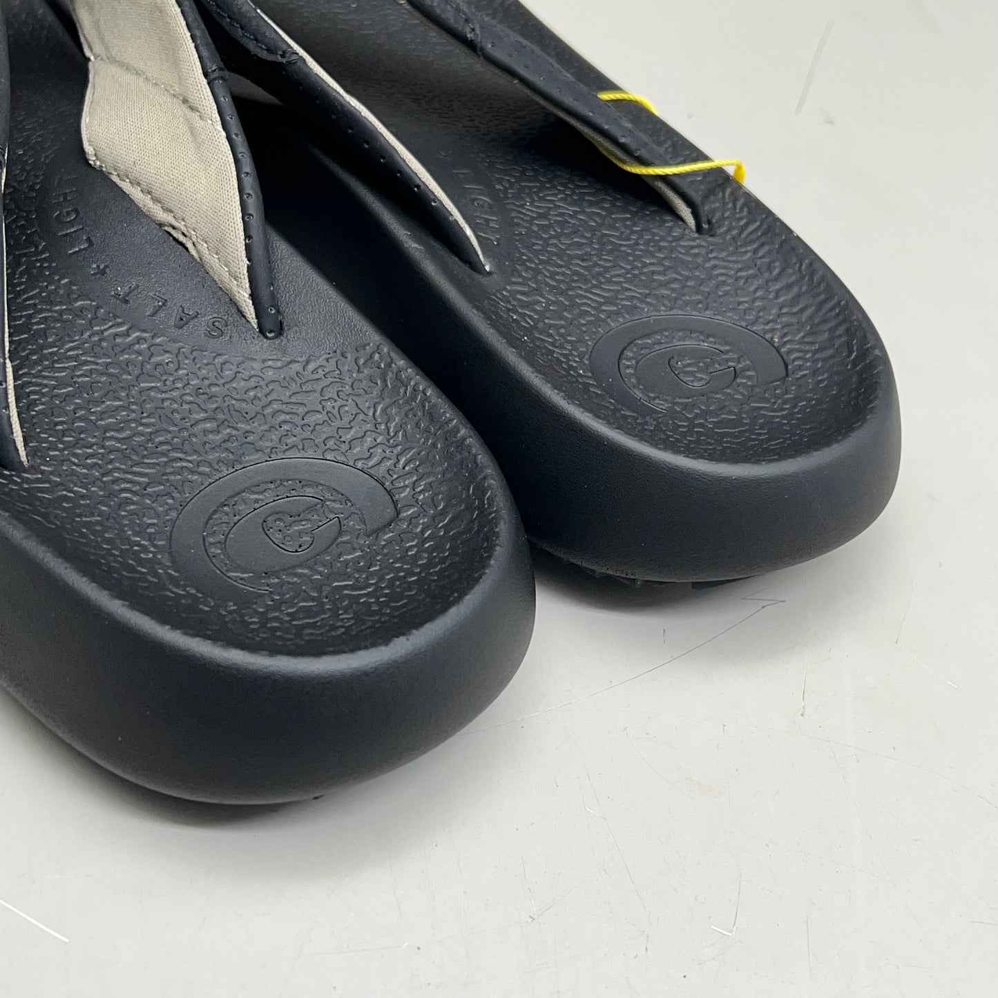 COBIAN Compass Synthetic Leather Strap Men's Sz 12, EU 45 Black COM25-001-12