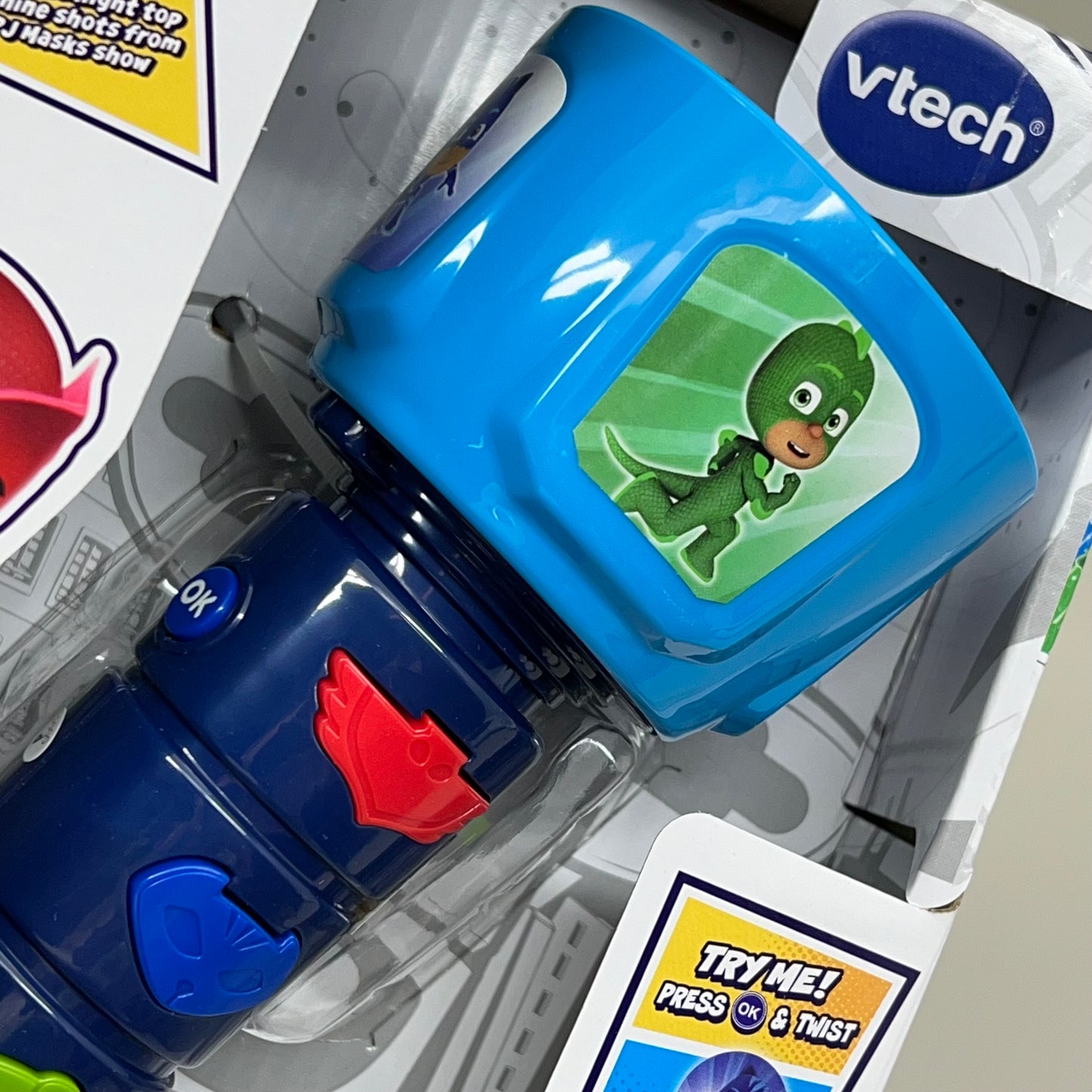 VTECH PJ Masks Super Learning Flashlight Projecting Images& Voices 3-6Years 5262