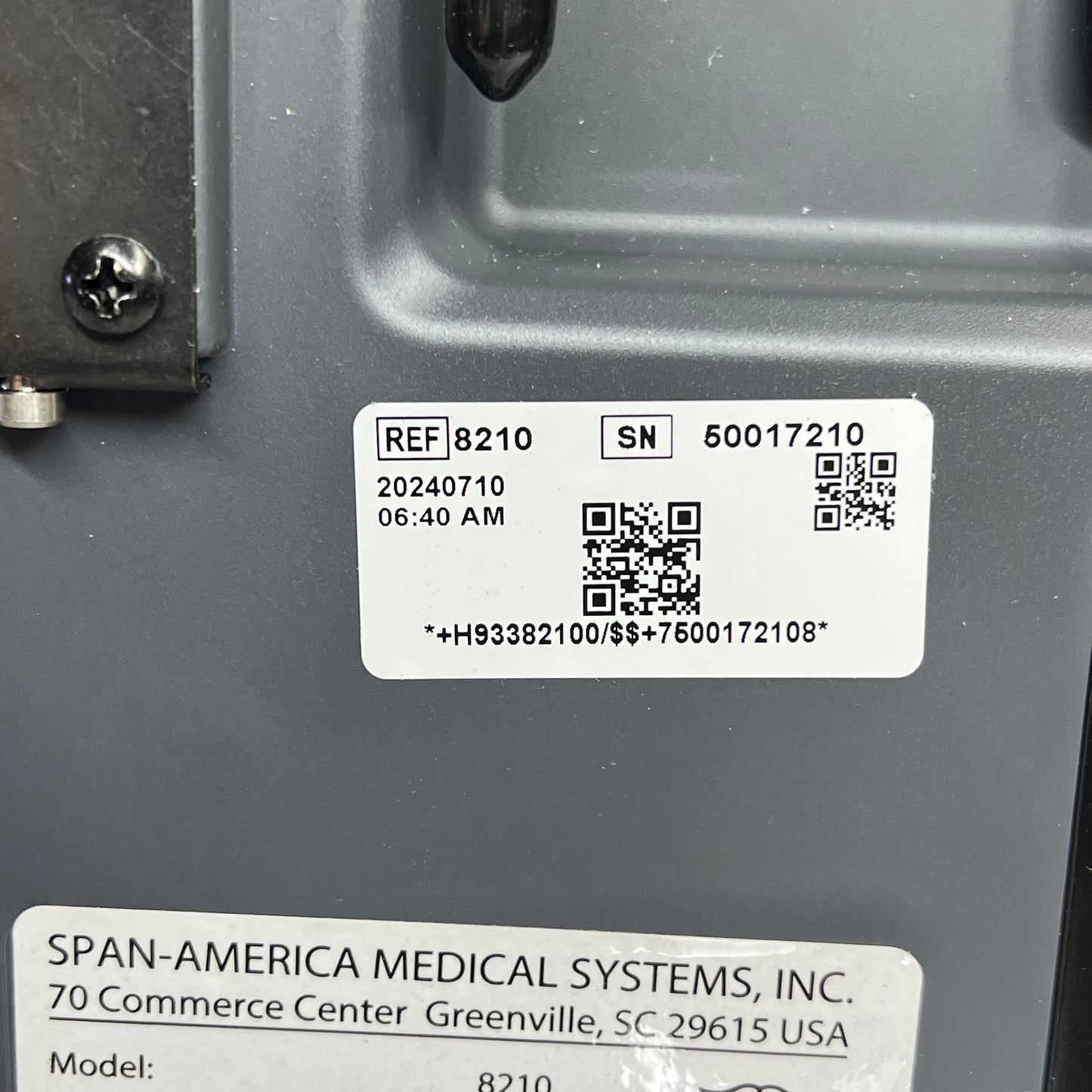 SPAN Programable Easy Air Lateral Rotation Control Unit 120VAC/50Hz White 8210