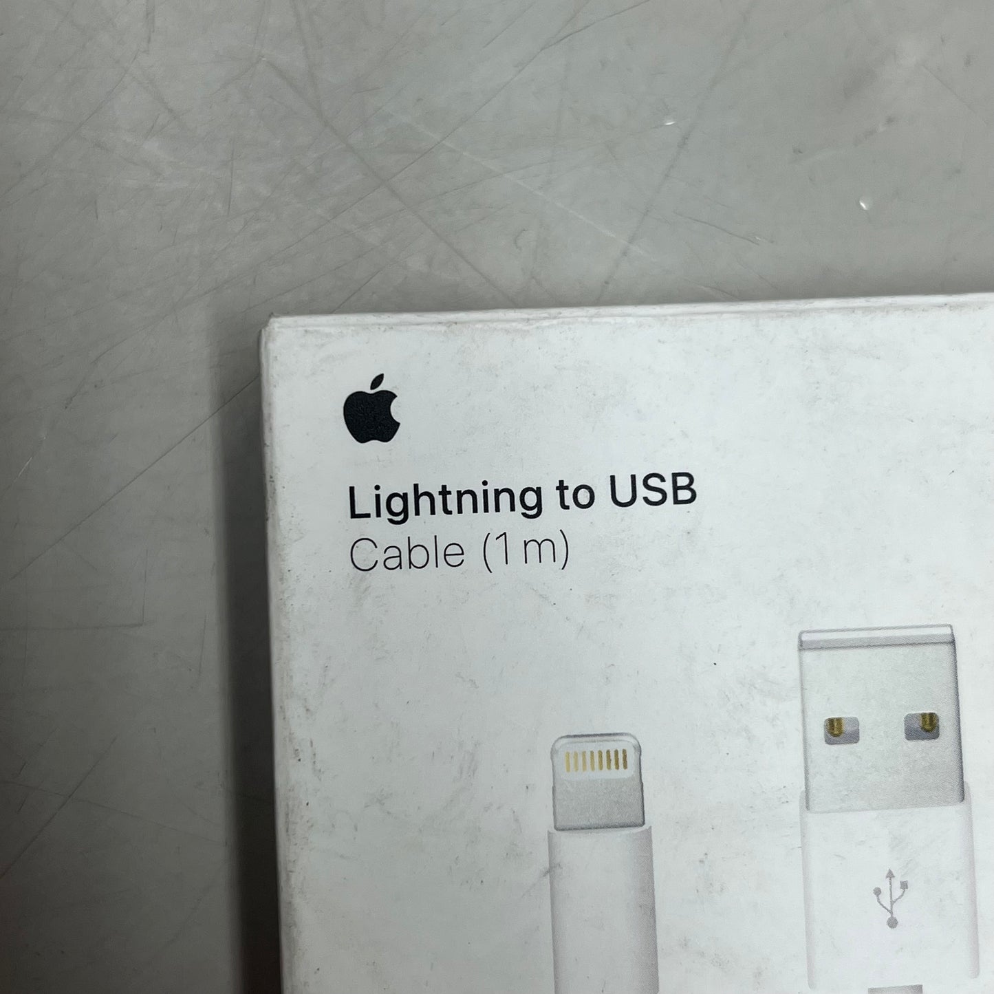 APPLE Fast Charging Lighting To USB Cable (1M) White MUQW3AM/A (Return)