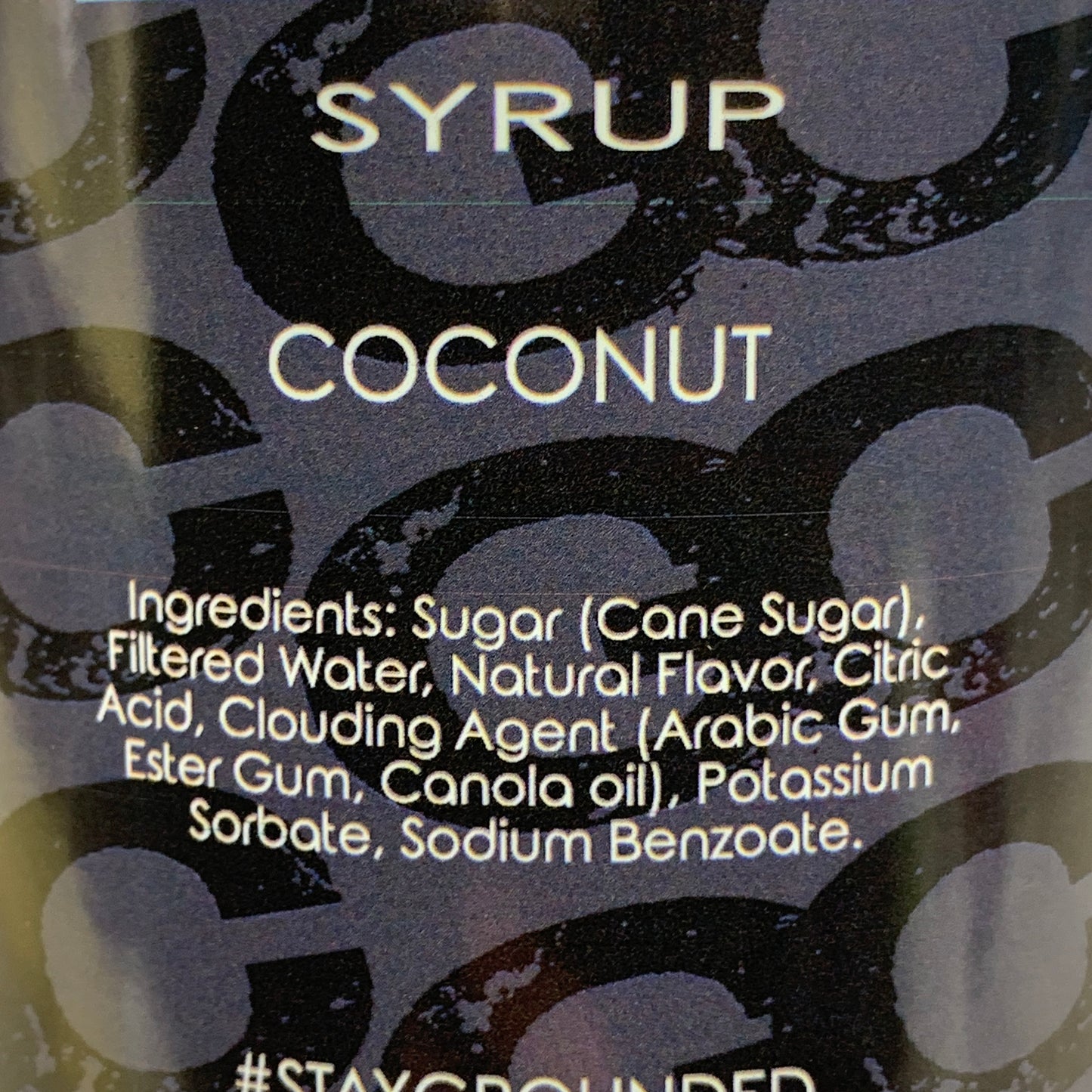 GC COFFEE CO. (3 PACK) Coconut Flavoring Syrup 32 fl oz BB 11/24 0308