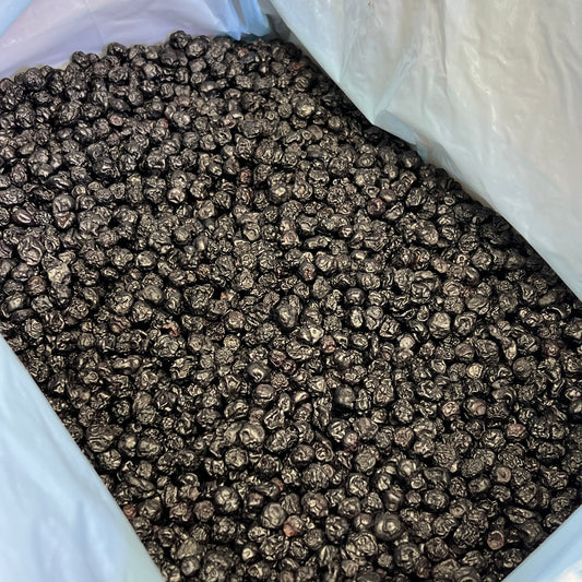 MEDURI FARMS (25 LBS BOX) Plump Dried Blueberries For Cooking/Baking BB 05/|26