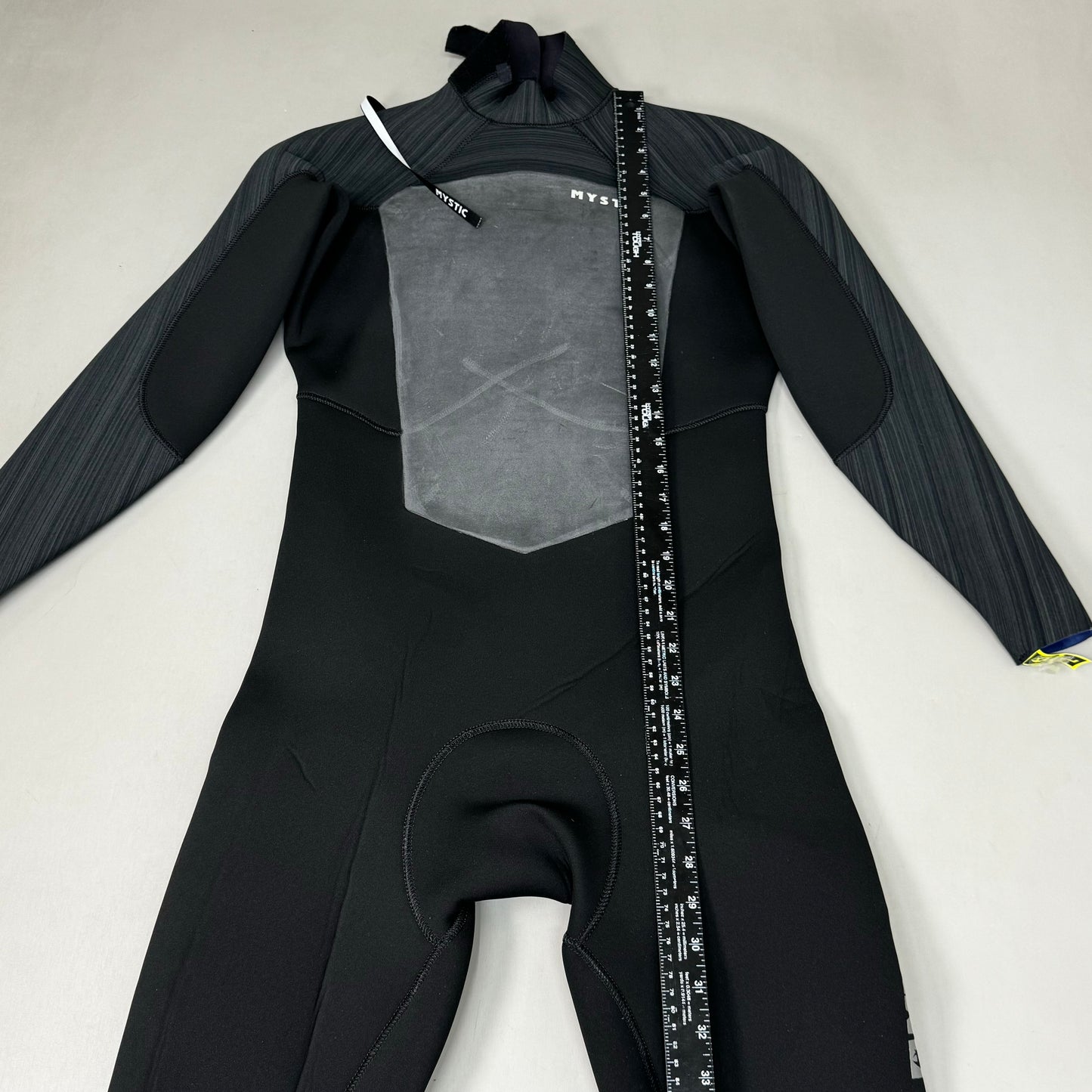 MYSTIC Majestic 2022 Fullsuit Back-zip Knitflex+ 4/3mm Sz L Black 35000.220006