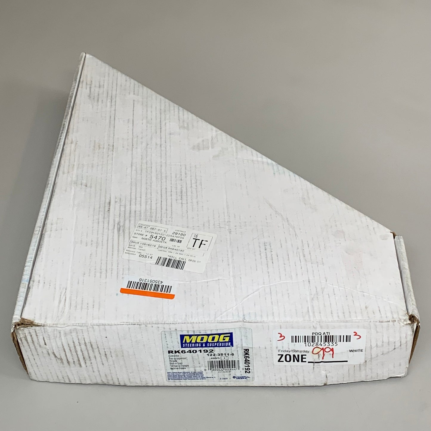 MOOG Front Lower Control Arm Passenger For Lexus & Toyota Models RK640192