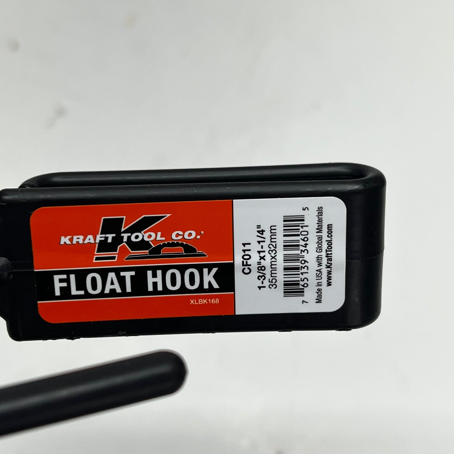 KRAFT TOOLS (2 PACK) Durable Plastic Construction Float Hook Black CF011