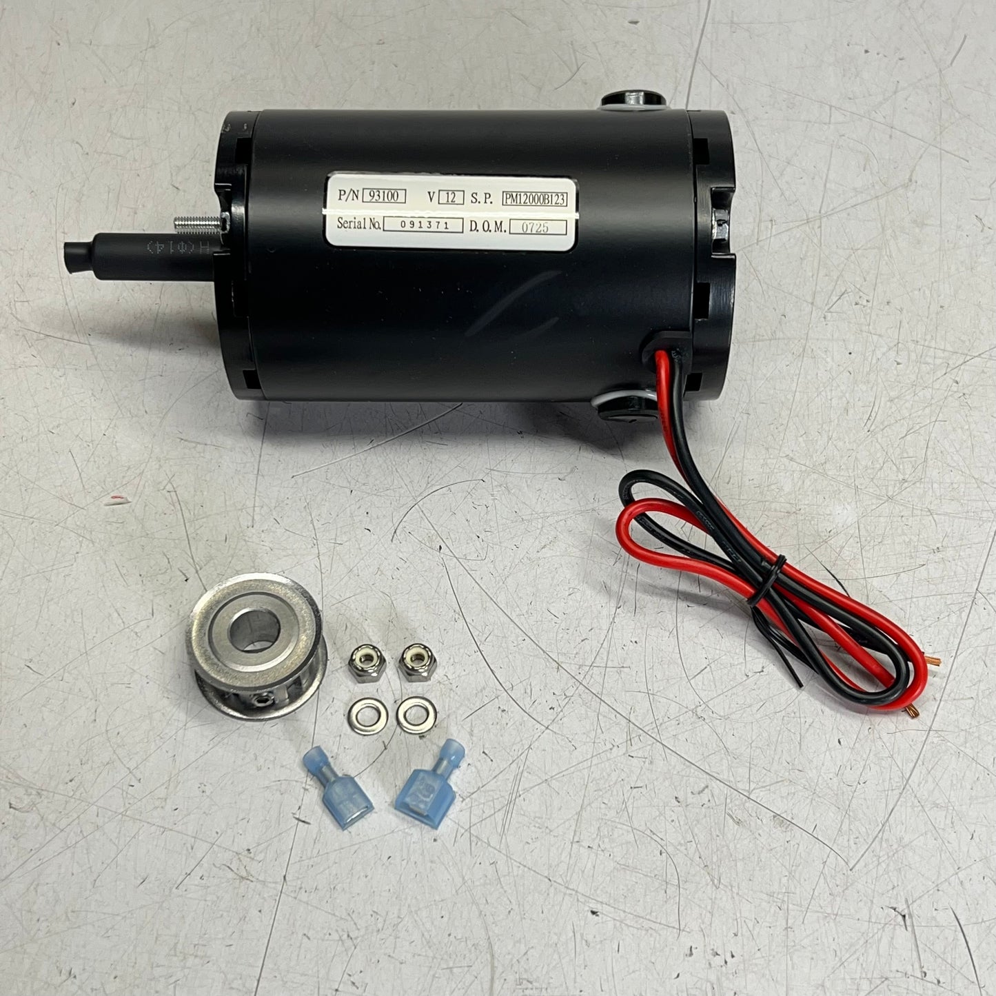 WESTERN Tornado Spinner Motor For Western Tornado & Fisher Polycaster 12V 78300