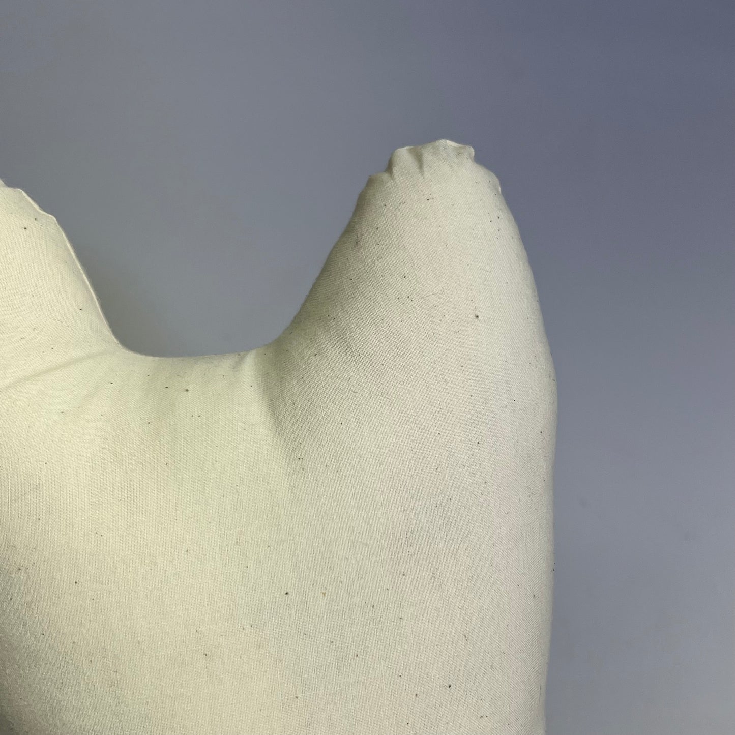 BRODERPRESS Hand Silkscreened Contoured Yorkshire Terrier Pillow 16"x10" B&W