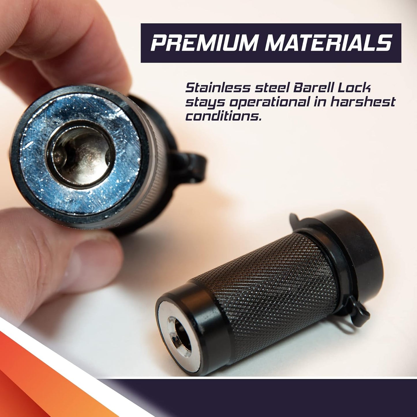 G2G4 Trailer Hitch Receiver Lock 5/8" Pin Double Safety Fits 2" & 2.5" Receivers