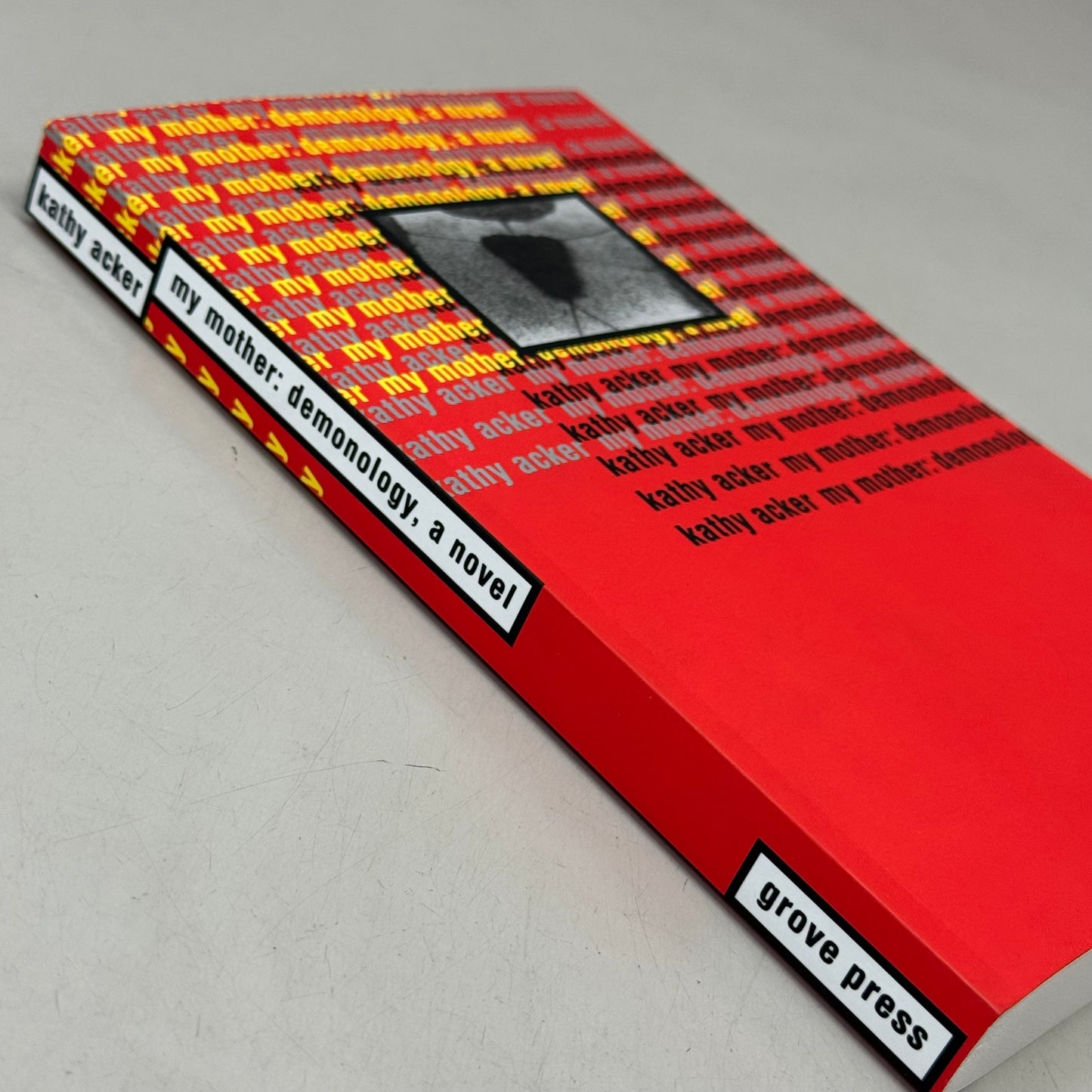 GROVE PRESS MY MOTHER: DEMONOLOGY A NOVEL By Kathy Acker Paperback Fiction