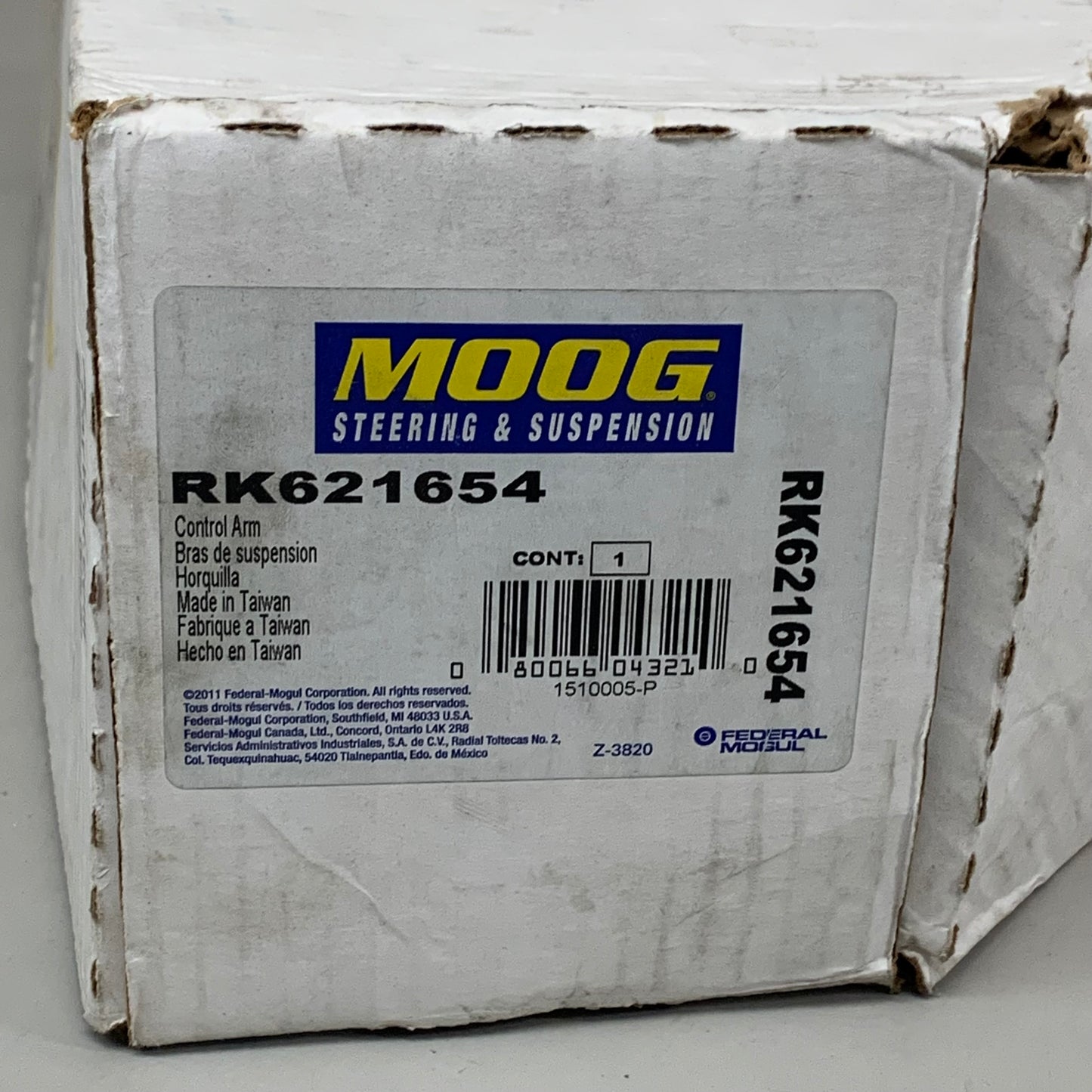 MOOG Rear Upper Control Arm & Ball Joint Drivers Side for Chrysler & Dodge RK621654