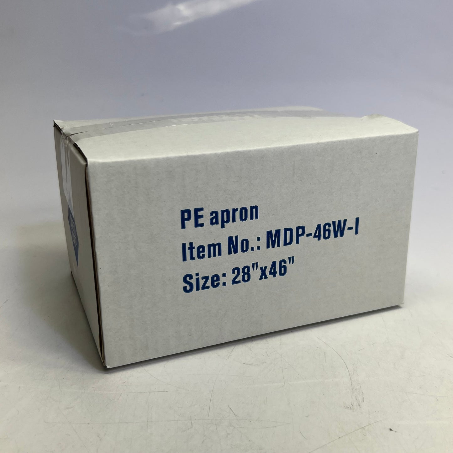 SAFETY ZONE (1000 PACK/Case) Proguard Polyethylene Apron Sz 28" x 46" MDP-46W-I