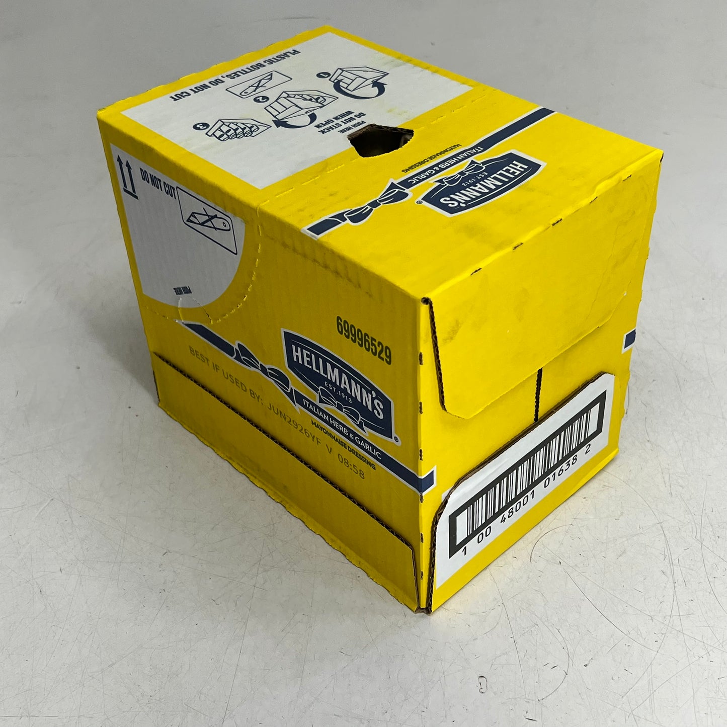 HELLMANN'S (8 PACK) Italian Herb and Garlic Mayonnaise Dressing 11.5 fl. oz. BB 06/26 69996529