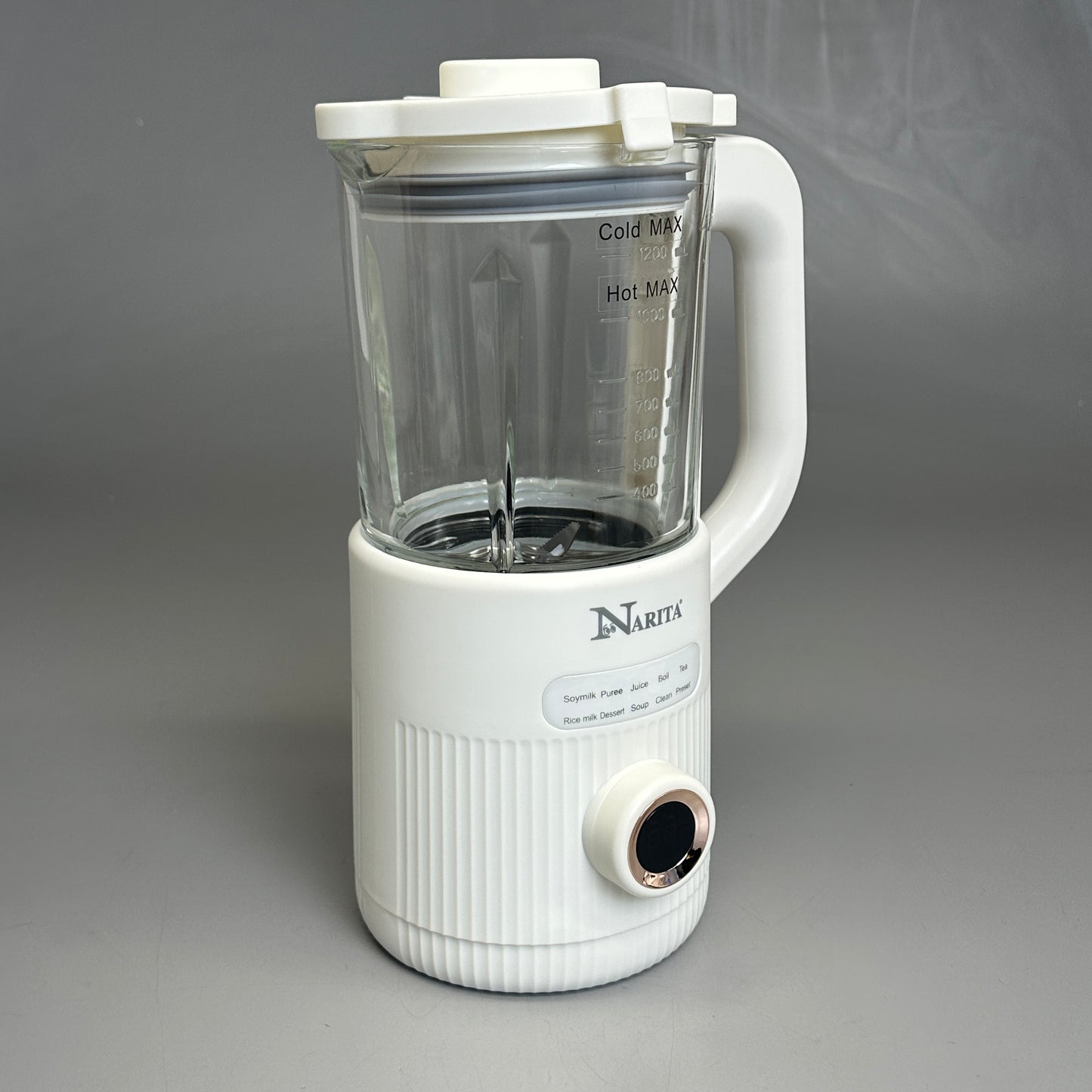 NARITA Cooking Blender Soy Milk Maker Hot & Cold 40 oz NSM-866