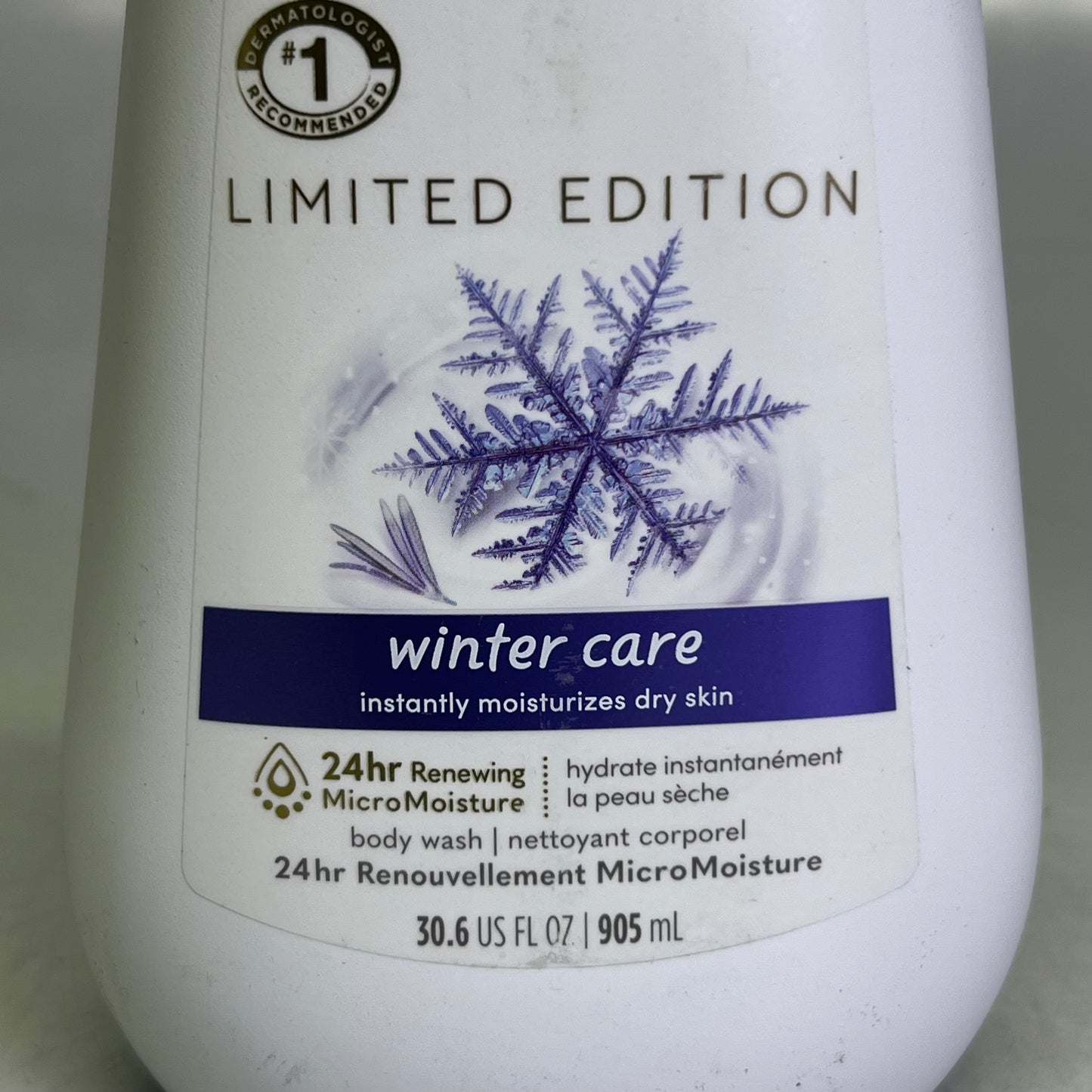 DOVE Limited Edition Winter Care Liquid Body Wash with pump 30.6 fl. oz.