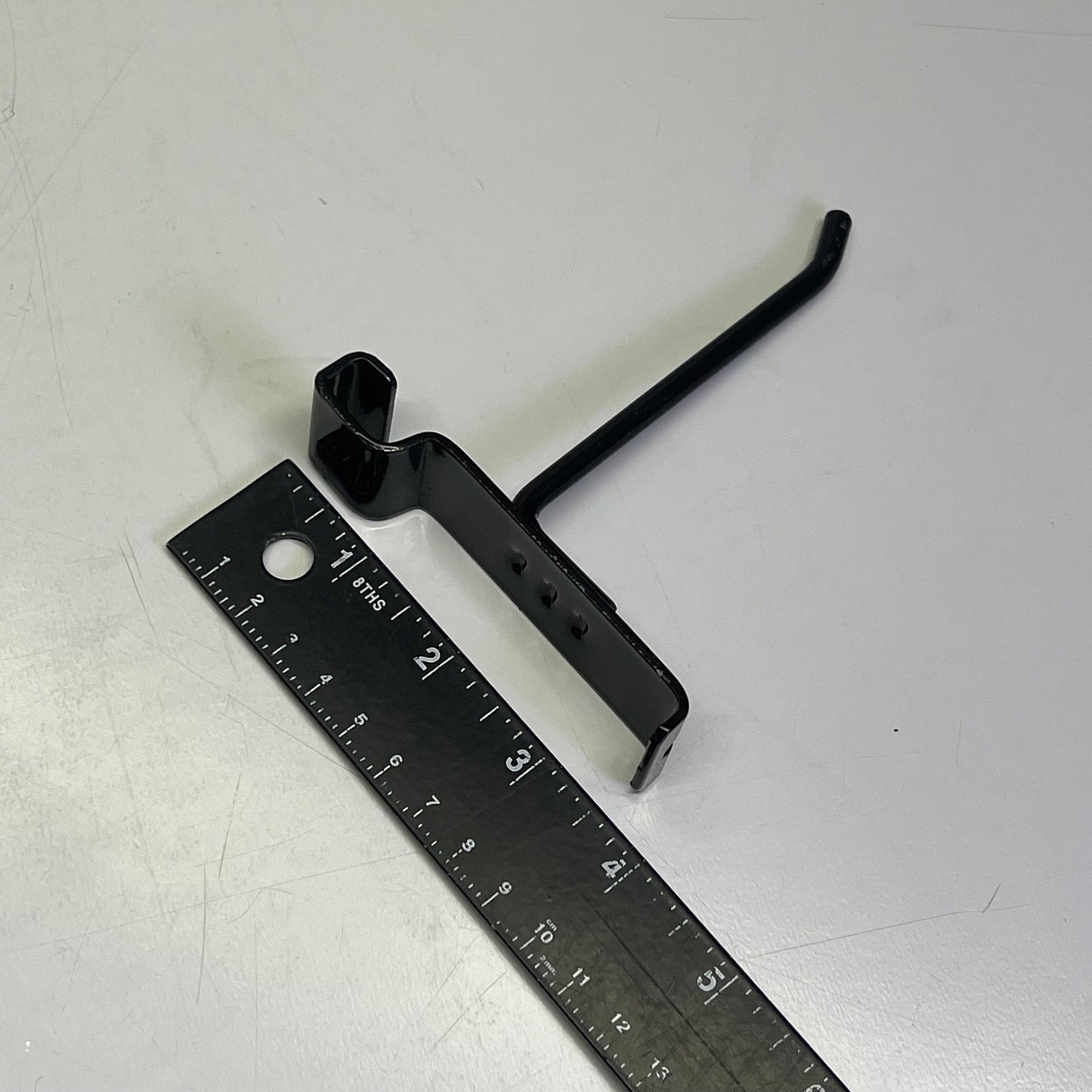 (100 PACK CASE) Retail Merchandise Hooks 4" Black 1922B