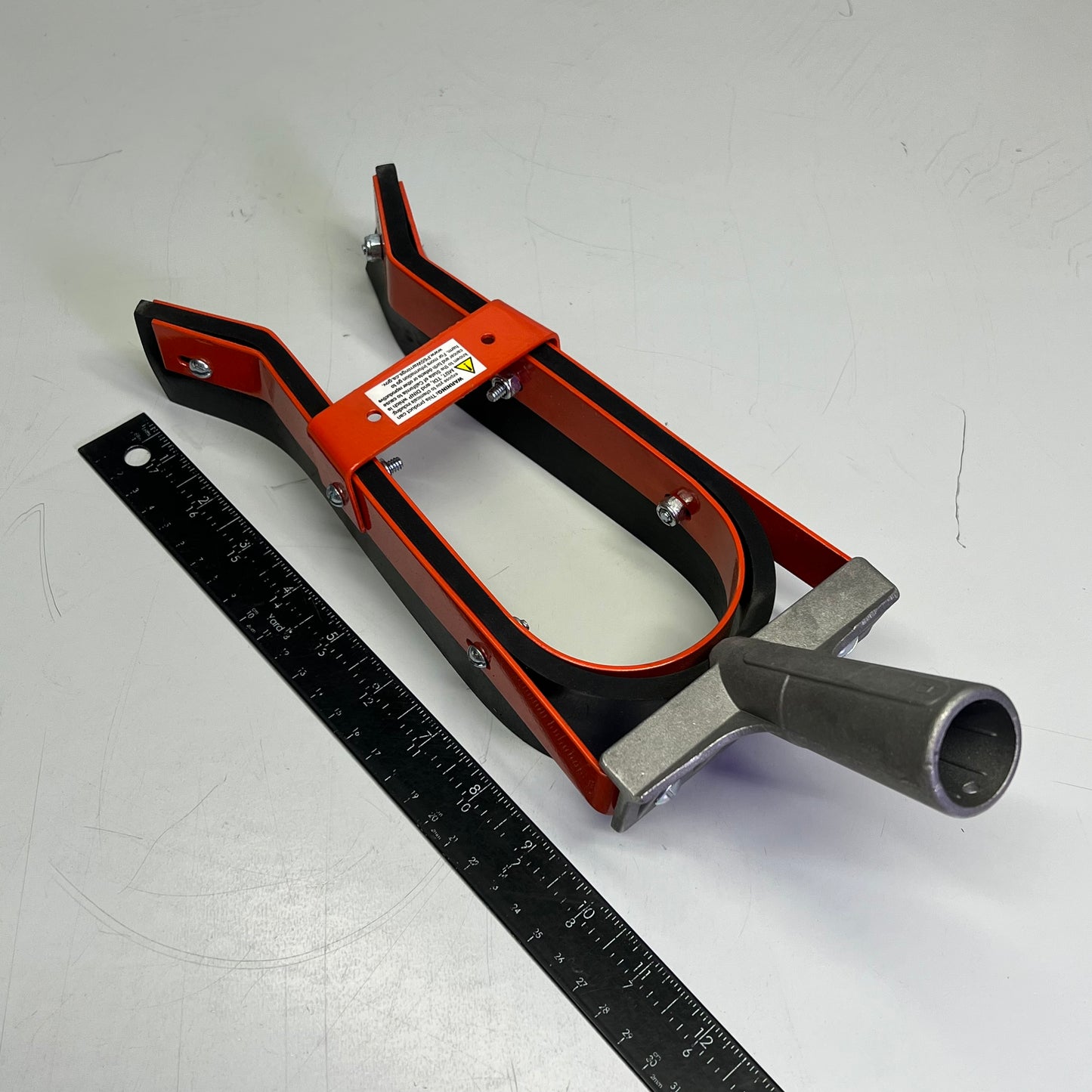 UNIQUE PAVING  Heavy Duty Asphalt Squeegee Head & Wood Handle 10" 10147