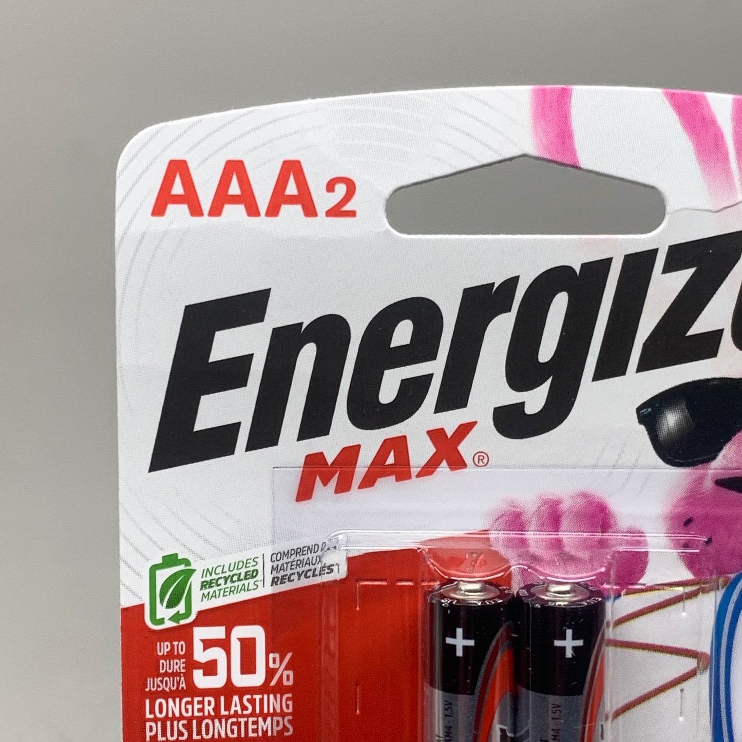 ENERGIZER MAX (4 PACK) AAA Alkaline Batteries 2 Pack (8 Batteries Total) E92BP-2