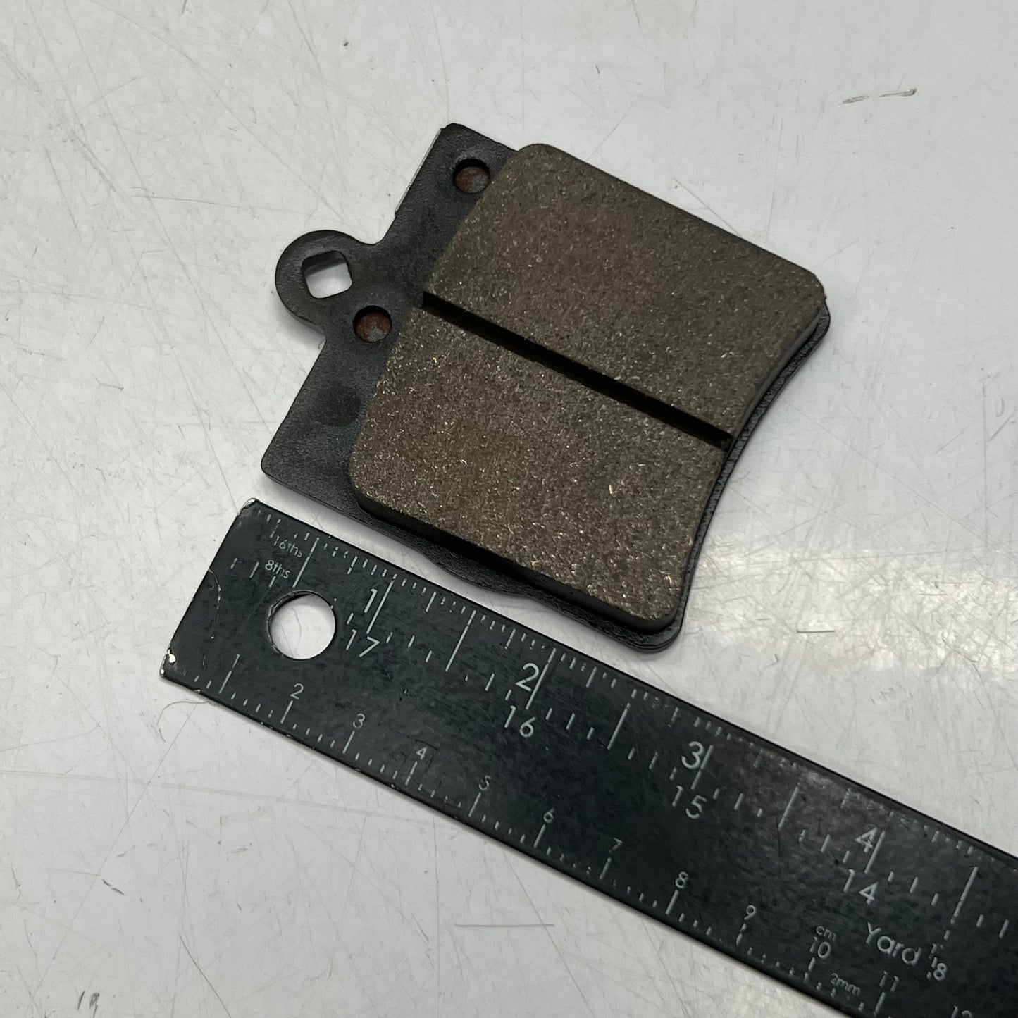 HELLA (4 PACK) Brake Pads Sz 2.3" x 2.3" Black, 8DB355008-451