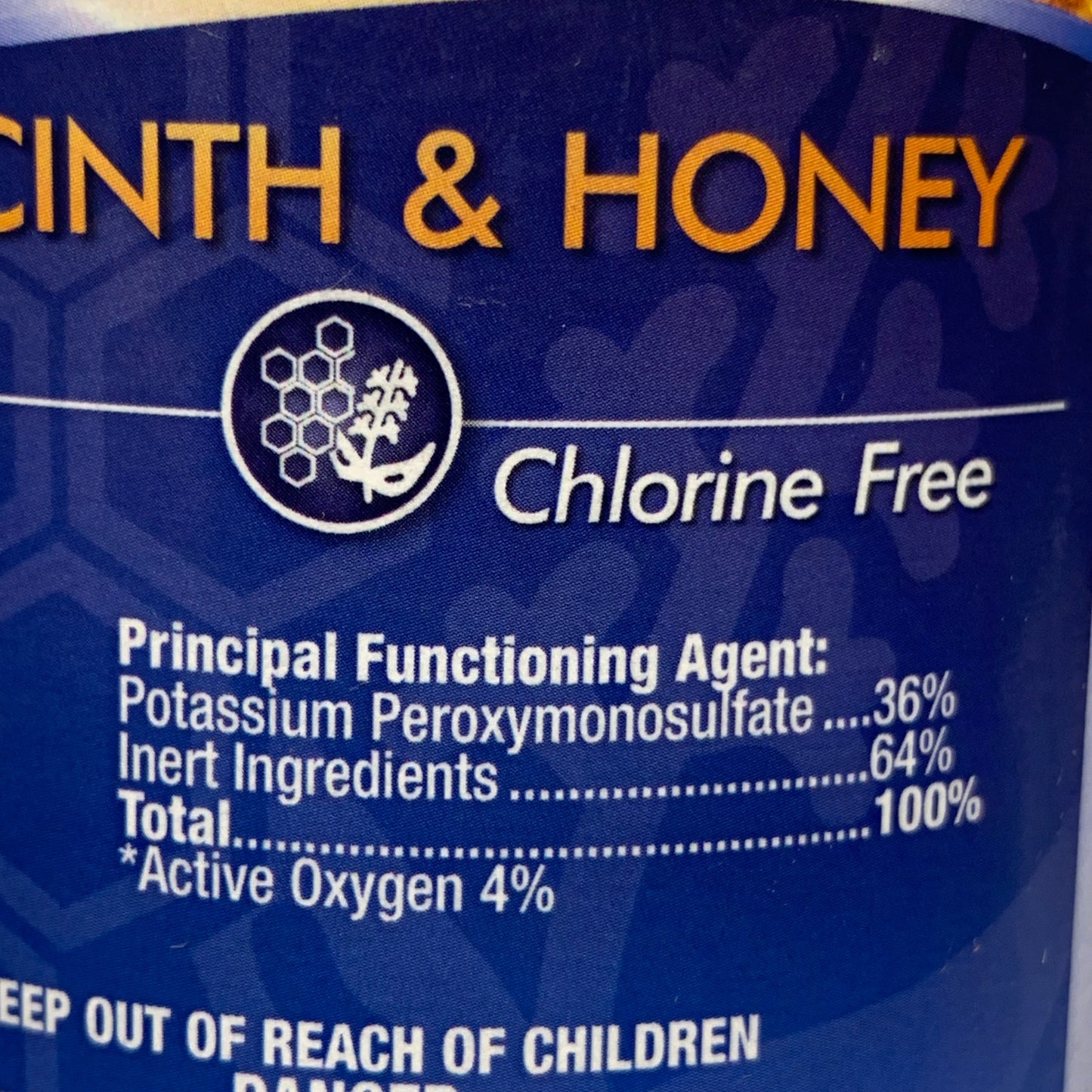 ZA@ OXYGEN SPAS (3 PACK) Scented Spa Shock Chlorine Free Hyacinth & Honey 1.875 lbs A