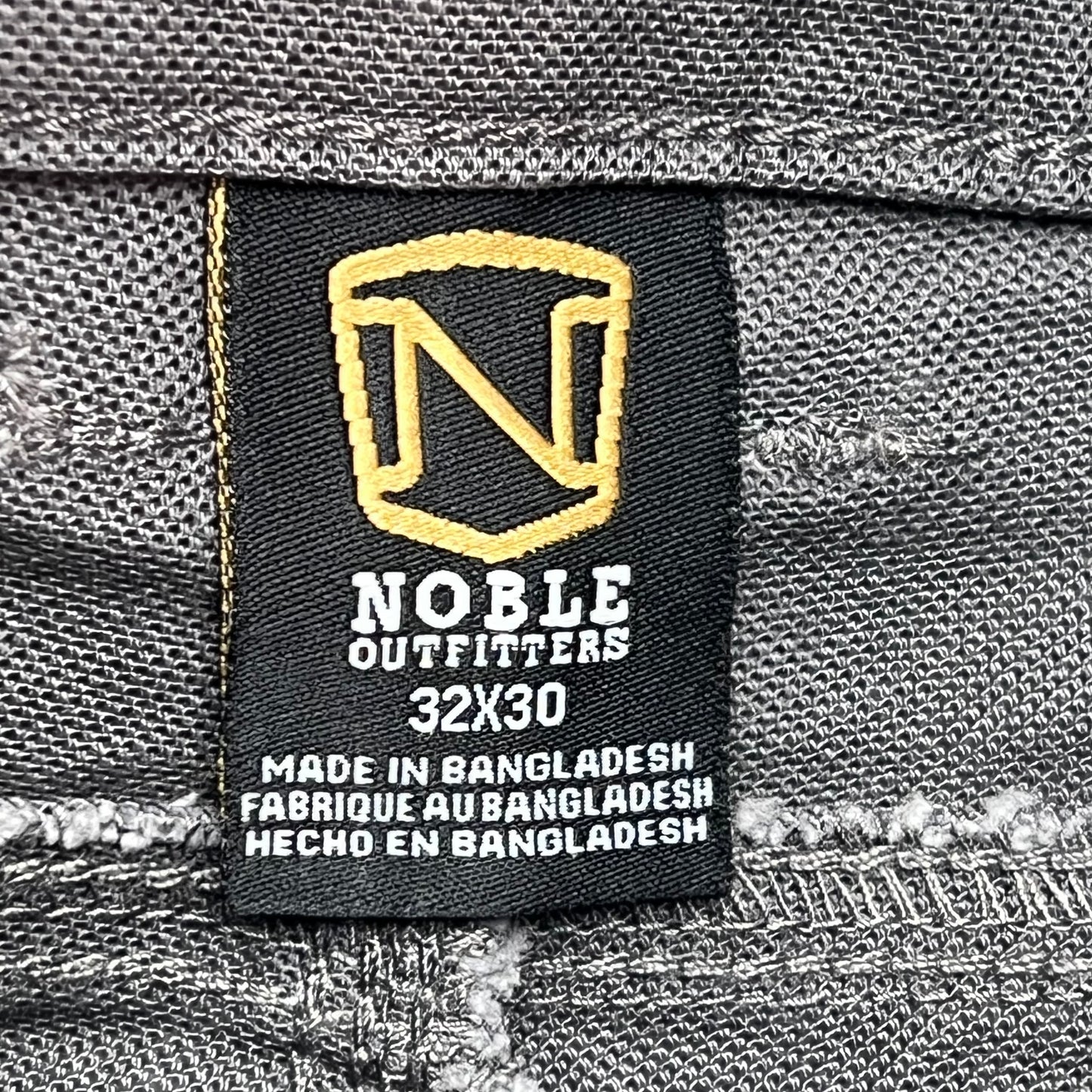 NOBLE OUTFITTERS Full Flex HD Hammer Canvas Work Pant Men's Sz 32x30 Wolf Grey