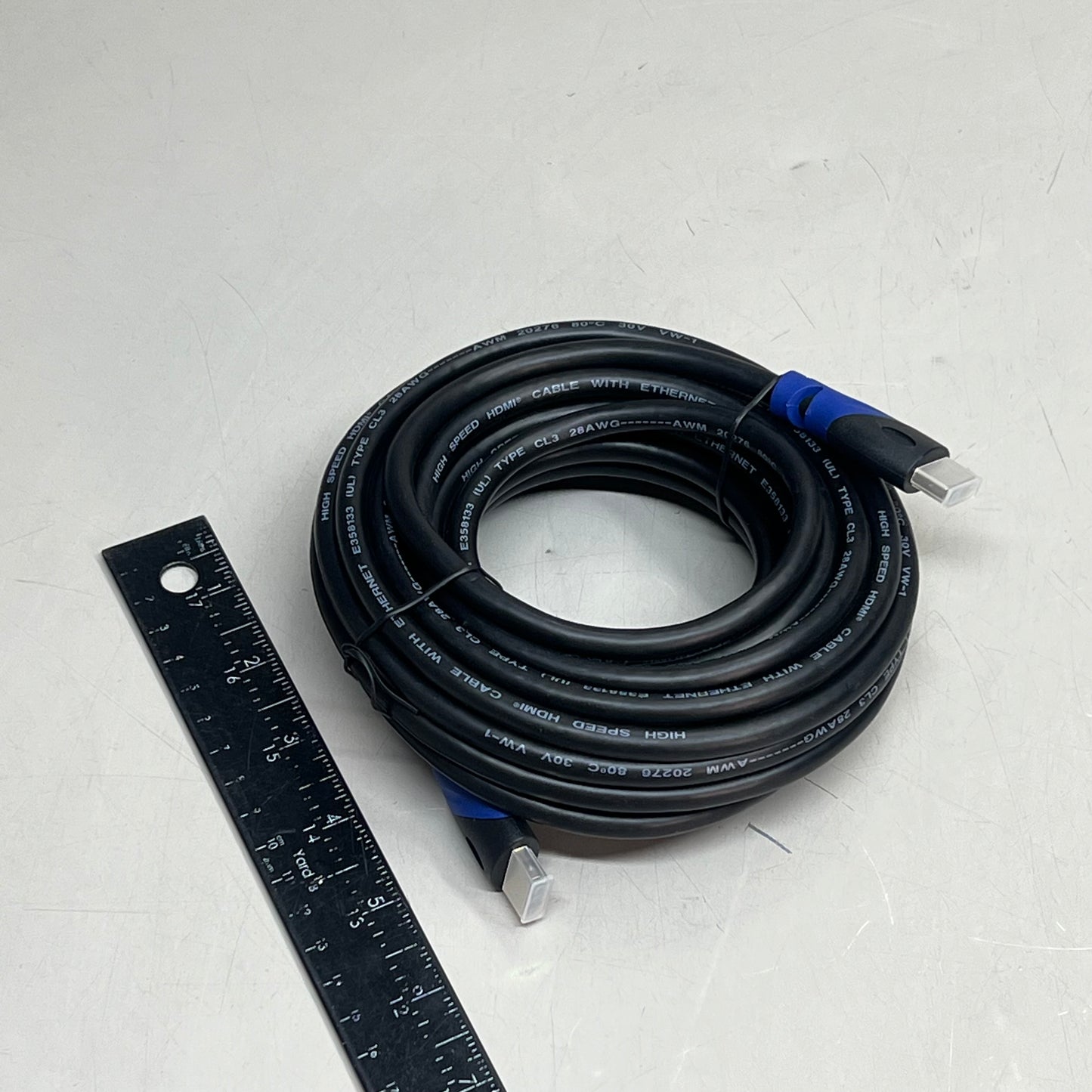 ZA@ MULTICOMP PRO High Speed HDMI Cable W/ Ethernet 28 AWG  25' Black 24-14708