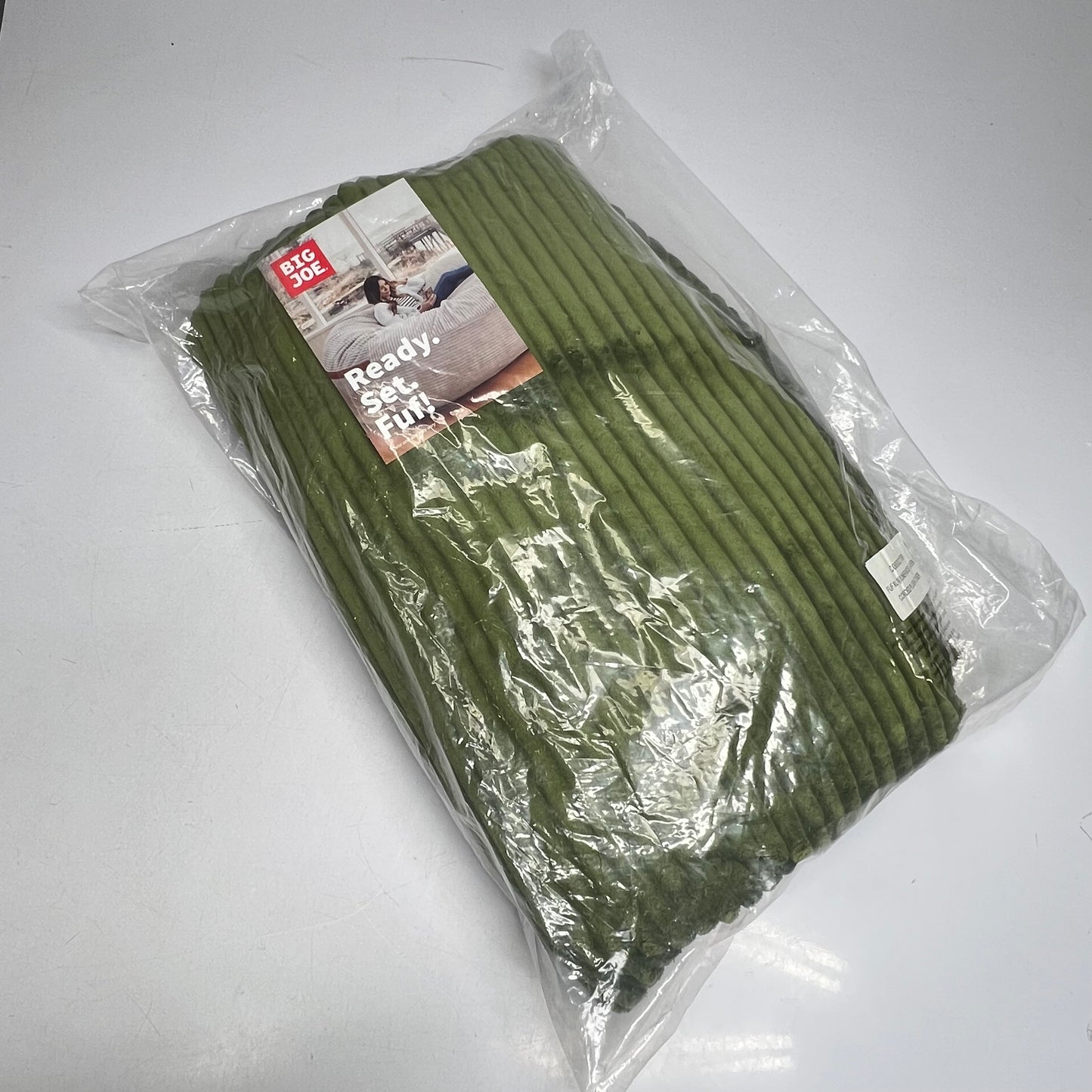 BIG JOE Fuf Replacement Cover For Bean Bag XL 6.5' Moss Green C00002139