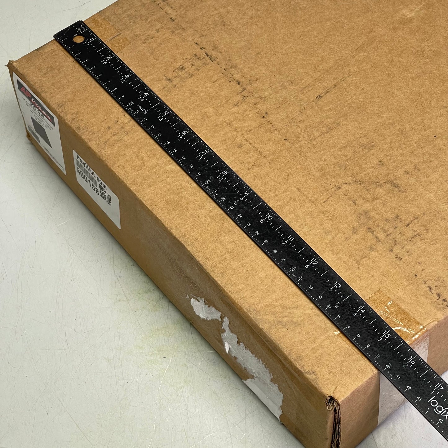 AP PRODUCTS EK Base 2-7/8” Wiper, 1/2”x3-2/3”x35’ Black W/ Red Tape 018-316