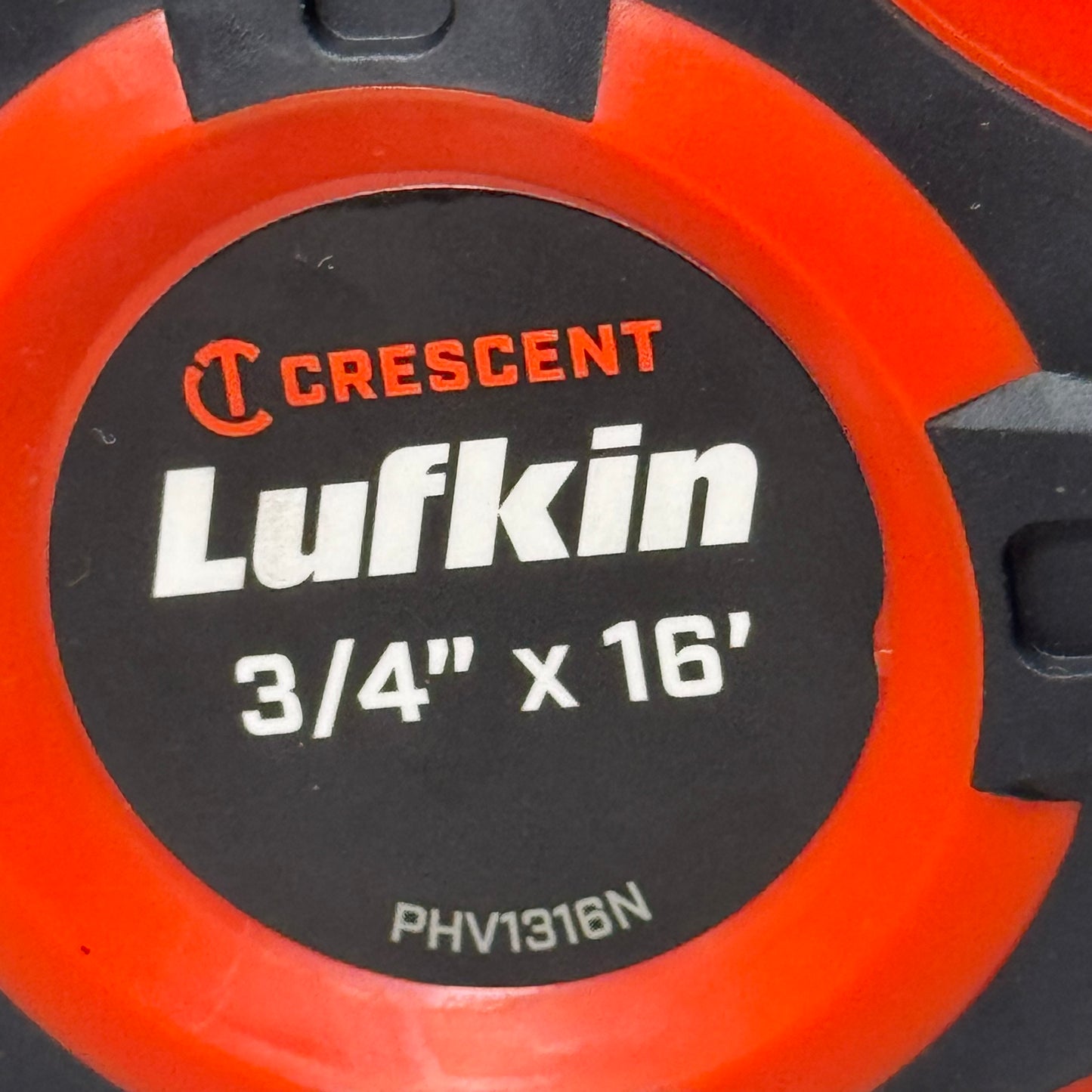 CRESCENT Lufkin 3/4” x 16’ QuickRead Power Return Tape Measure PQR1316N