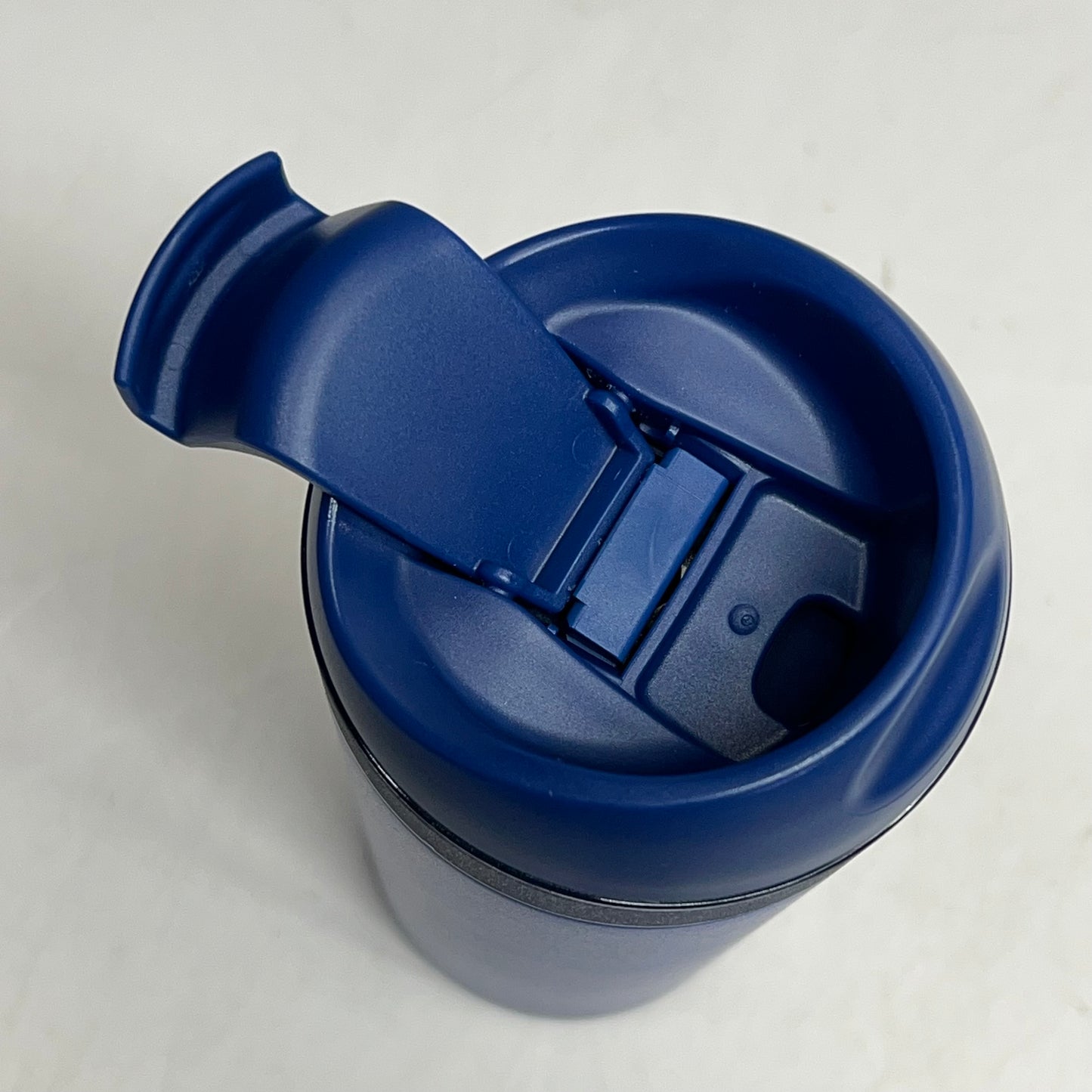 ZA@ VIVA Recharge Portable French Press W/ Smart Brewer on the Go W/ Company Logo 15.5 oz Blue