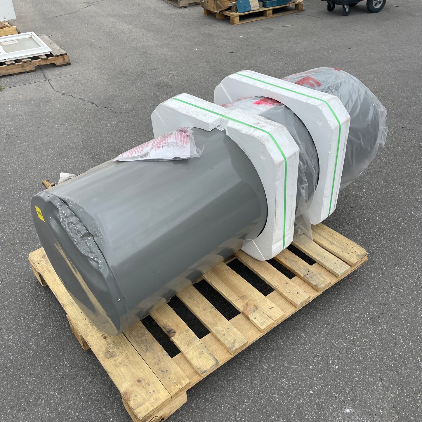 ZA@ RHEEM Hybrid Water Heater 50 gal Grey XE50T10H45U1 (AS-IS)(A)