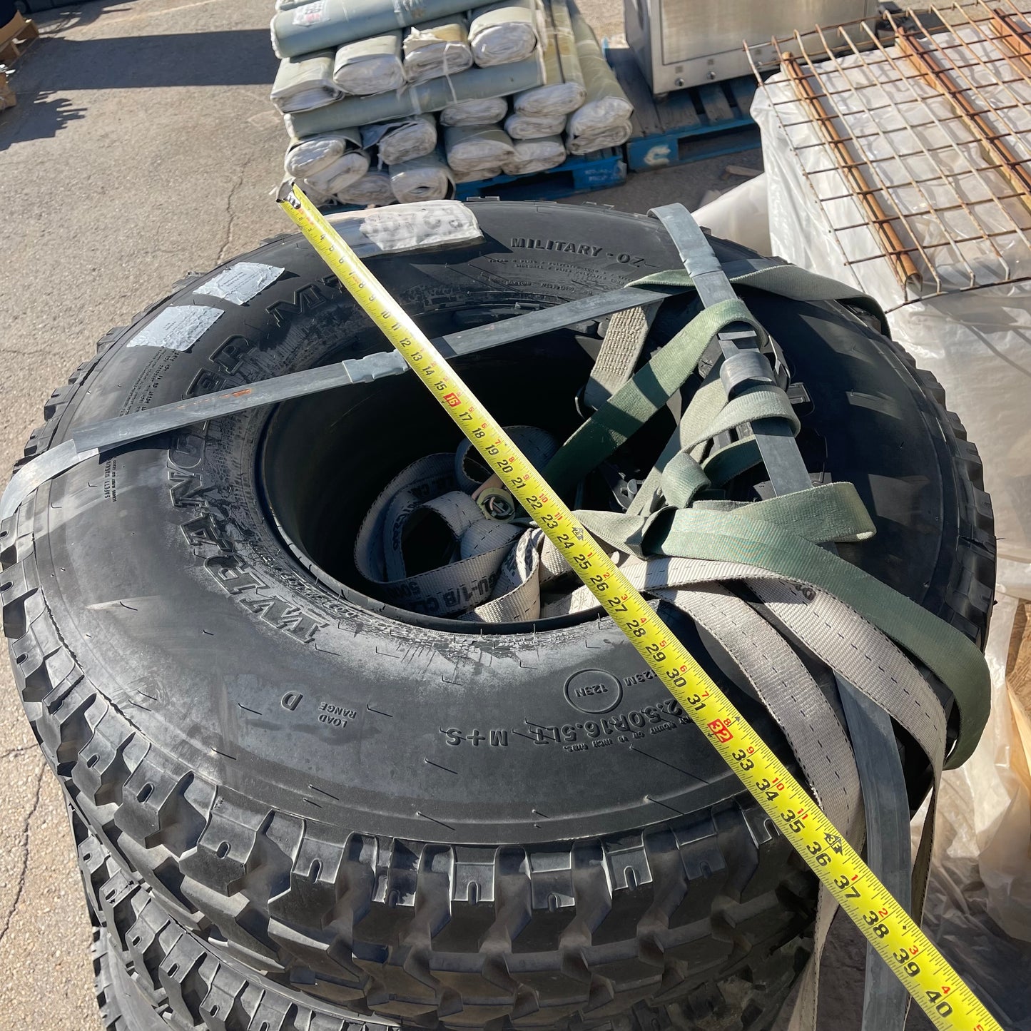 GOODYEAR (4 PACK) Wrangler MT 37x12.50R16.5LT Mud Terrain Tires