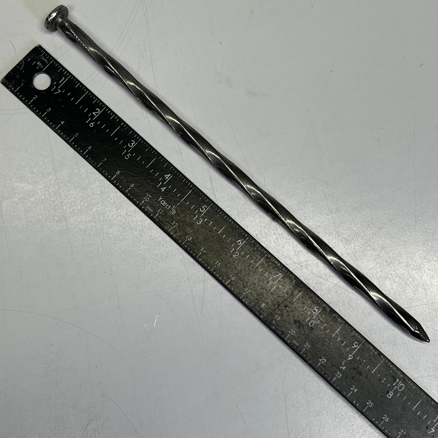 AKARPAT (48 PACK) Hot-Dip Spiral Landscape Spike 10"L Grey SB1000-HCT