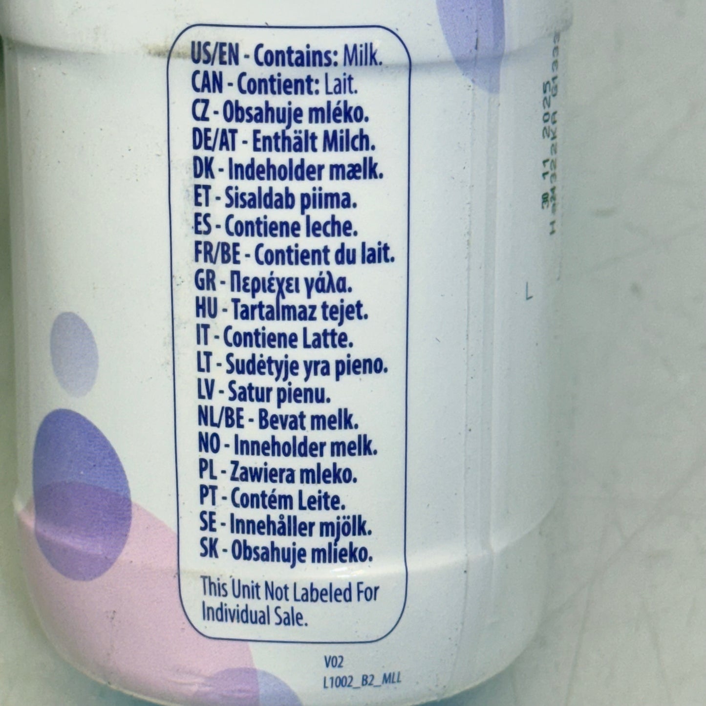 ZA@ VITAFLO (24 PACK) K-Flo 8.45 fl oz Vanilla BB 11/ (New- Slightly Lined)