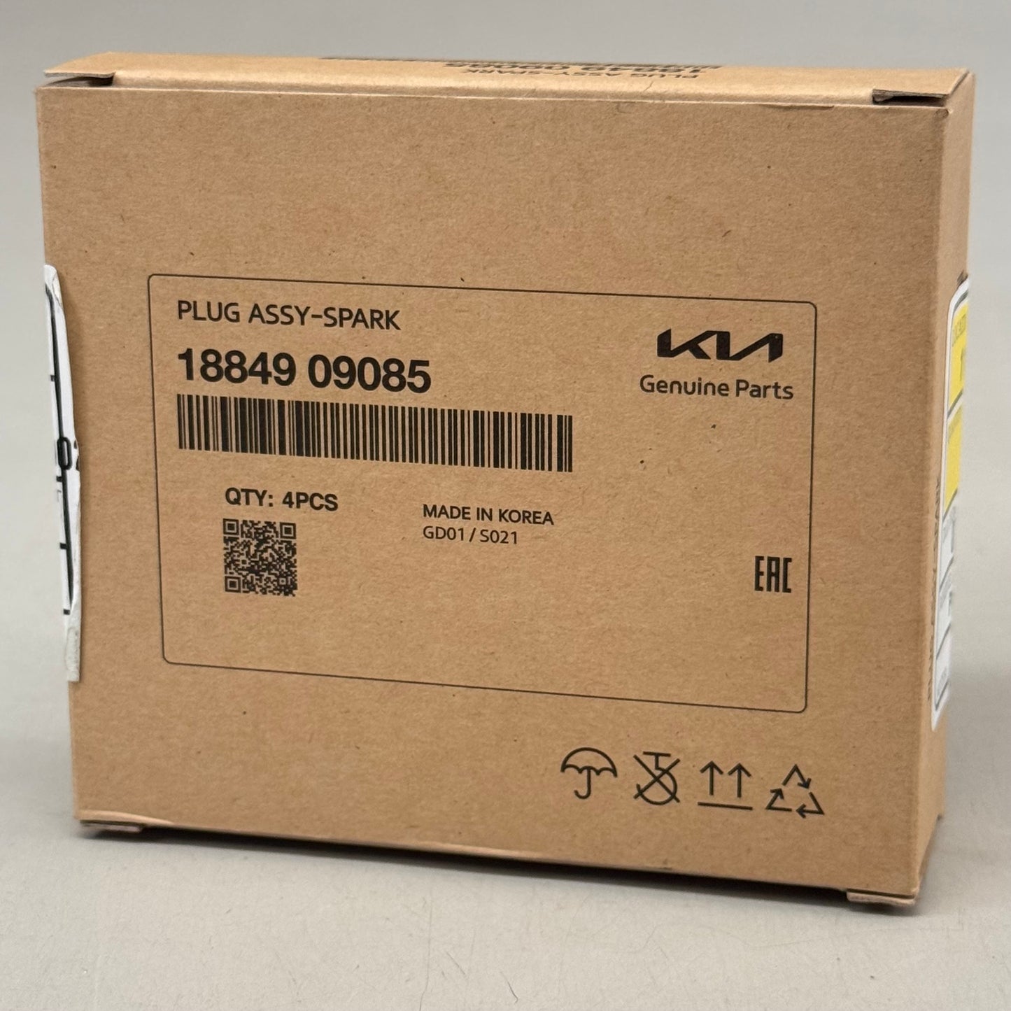 KIA Spark Plug - Kia Genuine Part (18849-09085) 2011-22