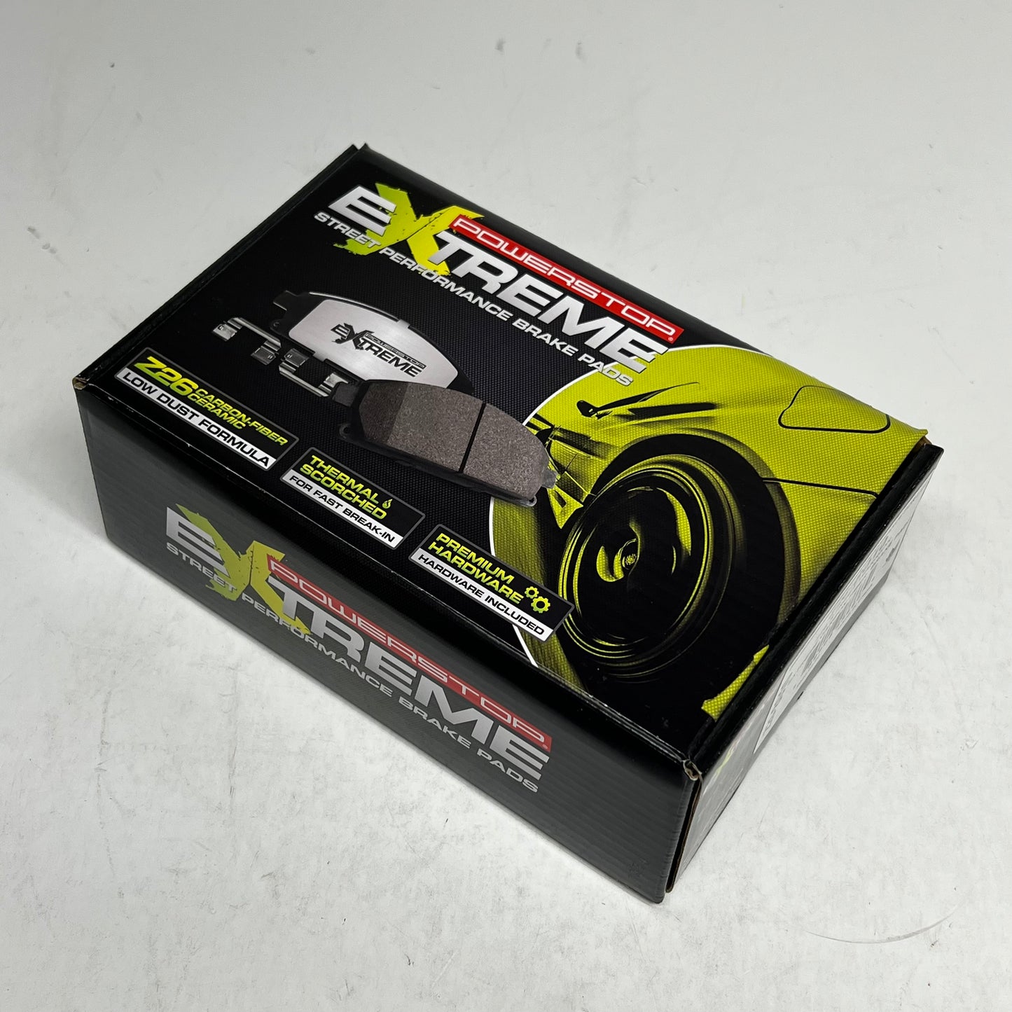 POWER STOP Street Performance Carbon Fiber Ceramic Brake Pads Z26-8010